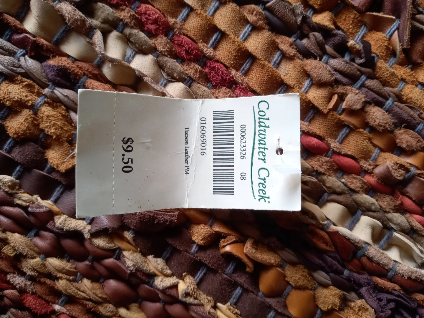 Coldwater Creek Woven Leather Placement - photo 2
