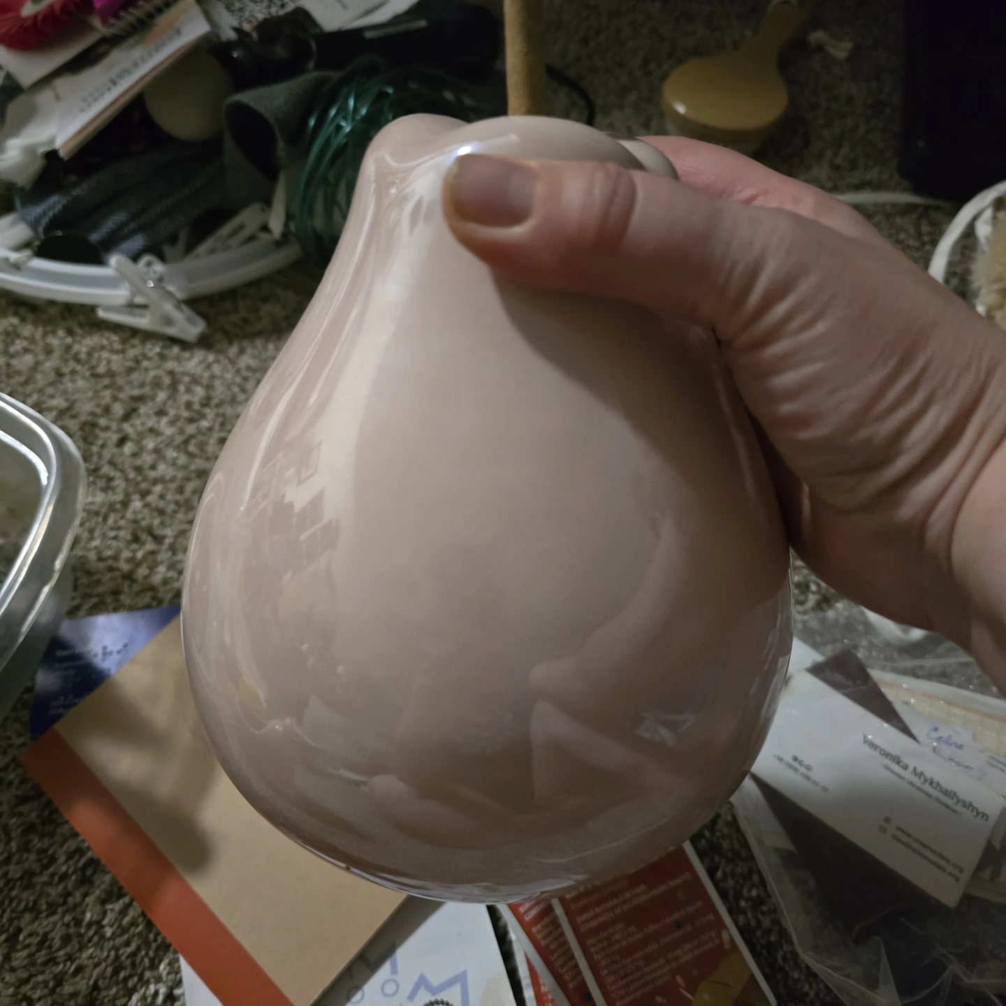Pink Ceramic Vase