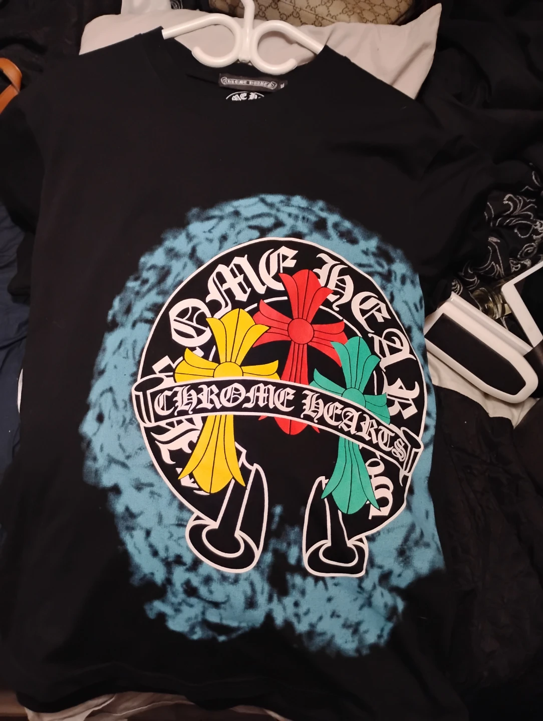 Chrome Hearts Black T-Shirt