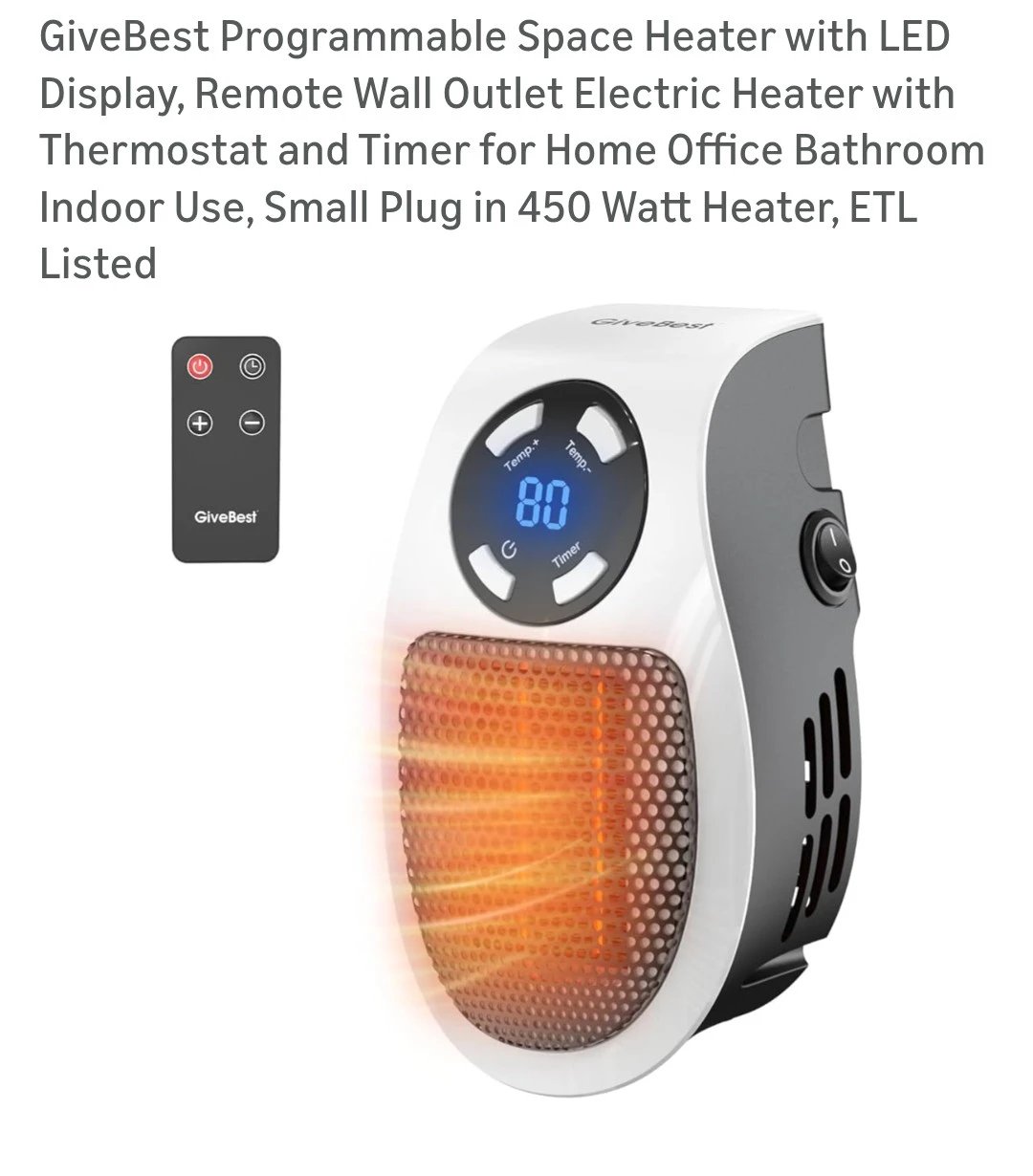 Portable heater*new*