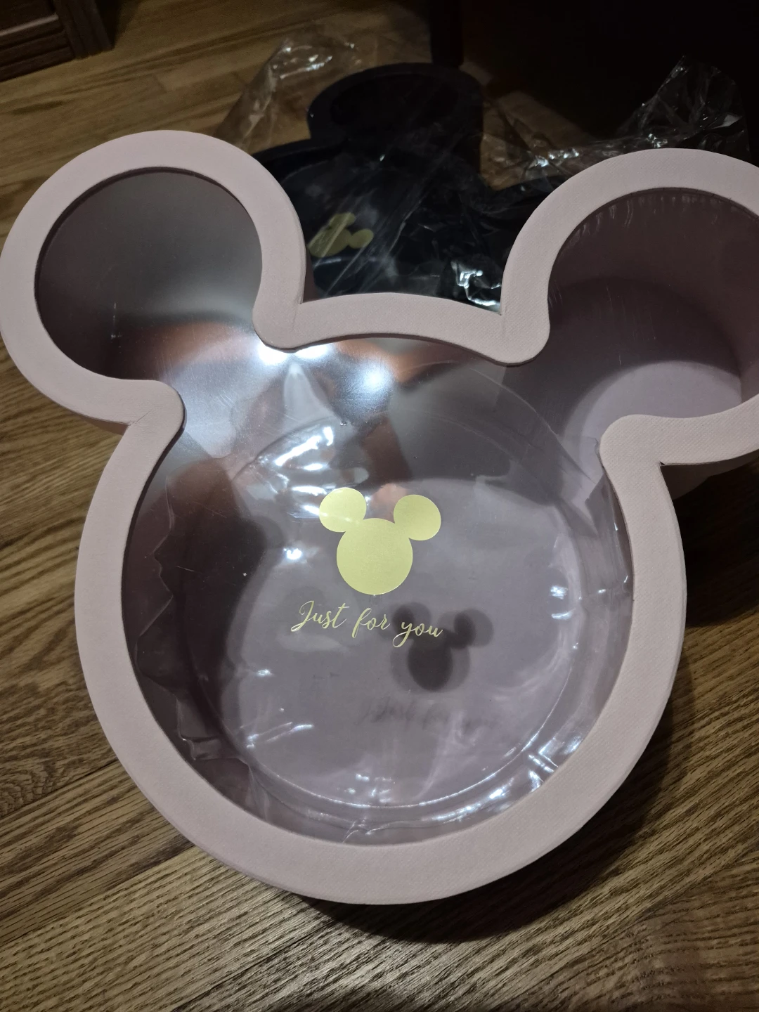 Mickey Mouse Shaped Treat Box - Pink, Black, and Red - photo 3