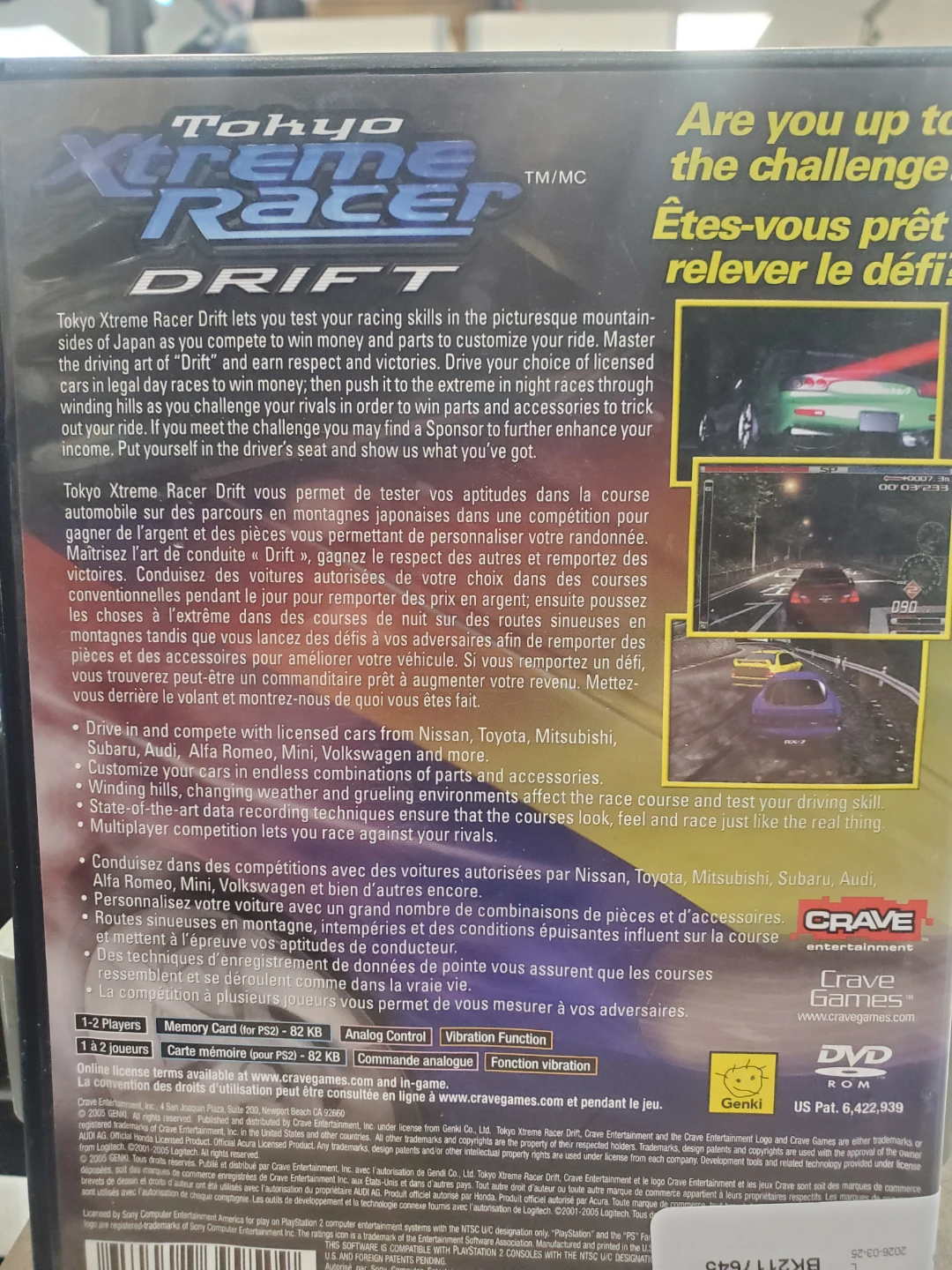 Tokyo Xtreme Racer Drift PlayStation 2 Game - photo 2