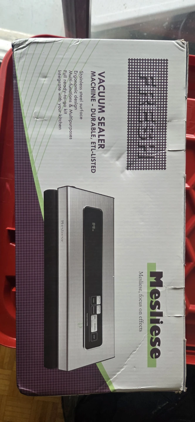 Mesliese Vacuum Sealer Machine - Brand New