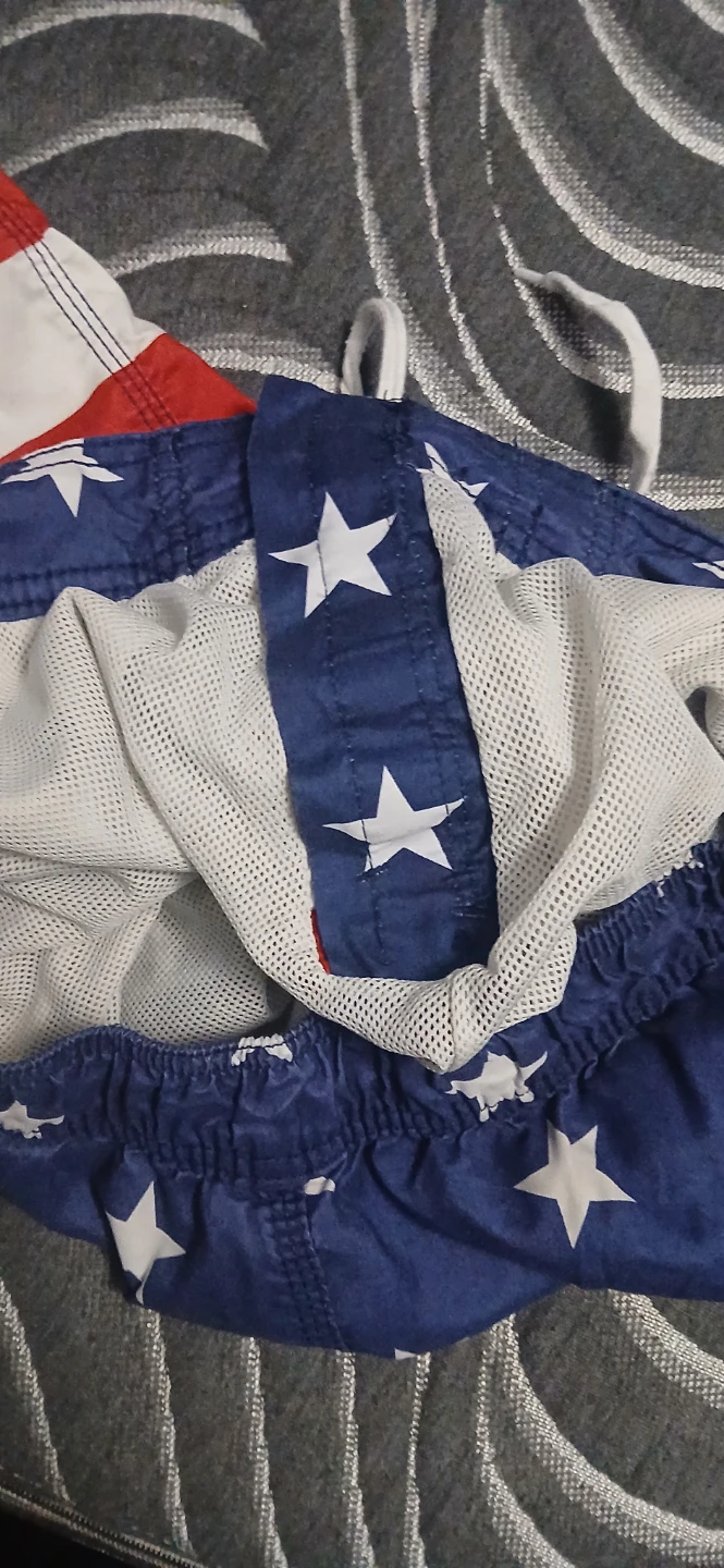 BIOWORLD American Flag Swim Trunks - Size L - photo 4