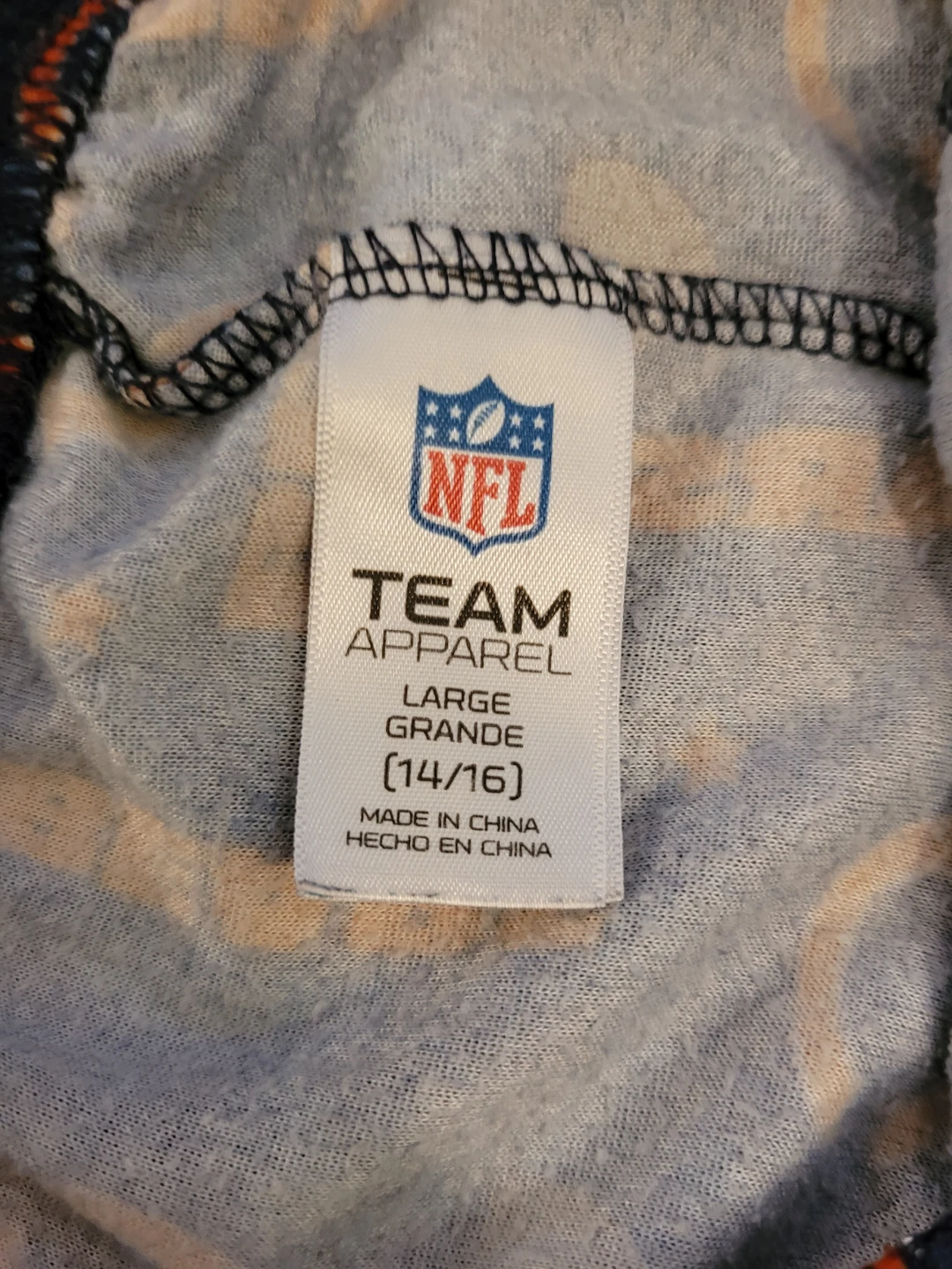 NFL Chicago Bears Pajama Pants Youth Large - photo 4