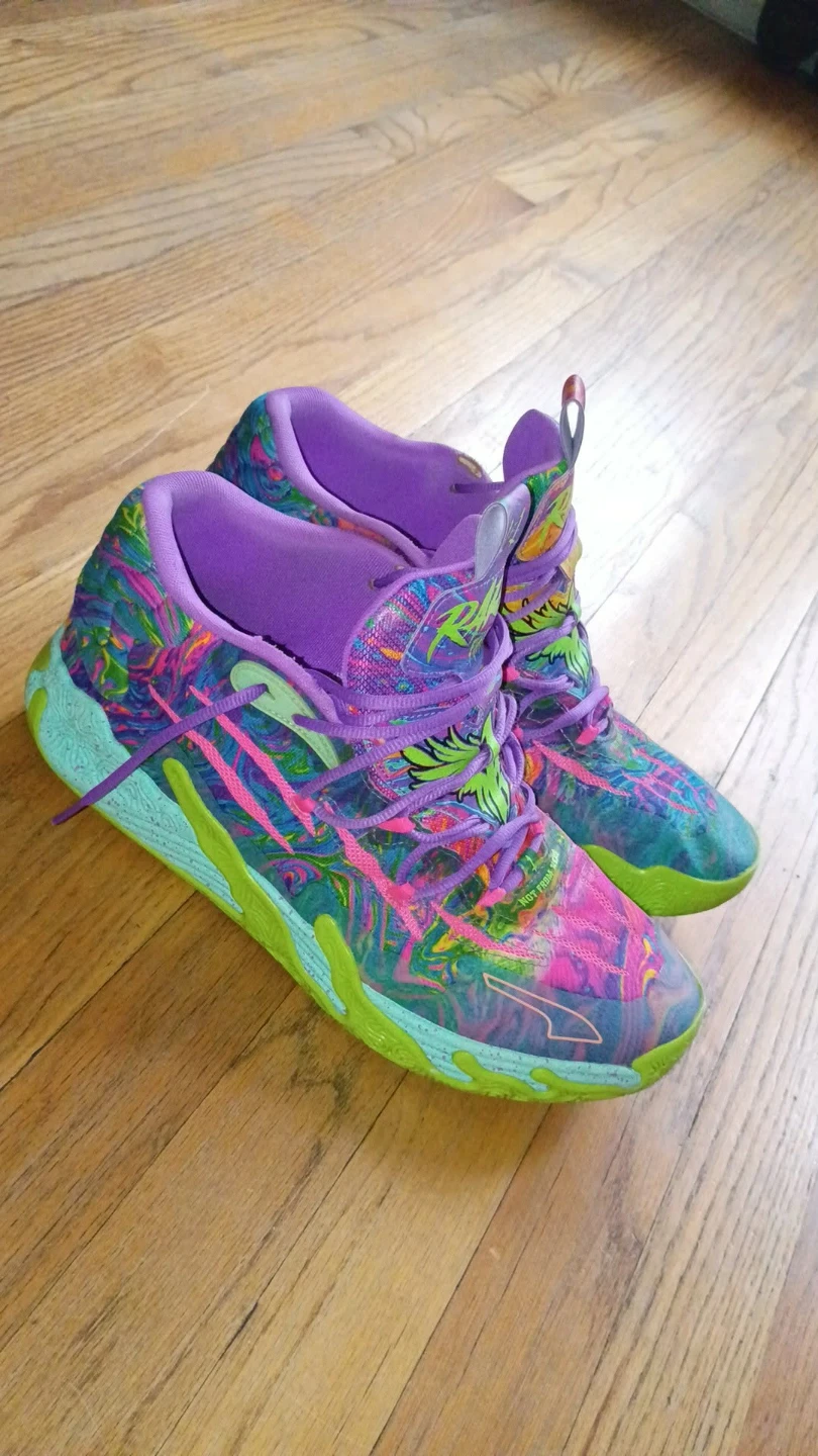 Puma lamelo ball shoes size 13 in mens - photo 3