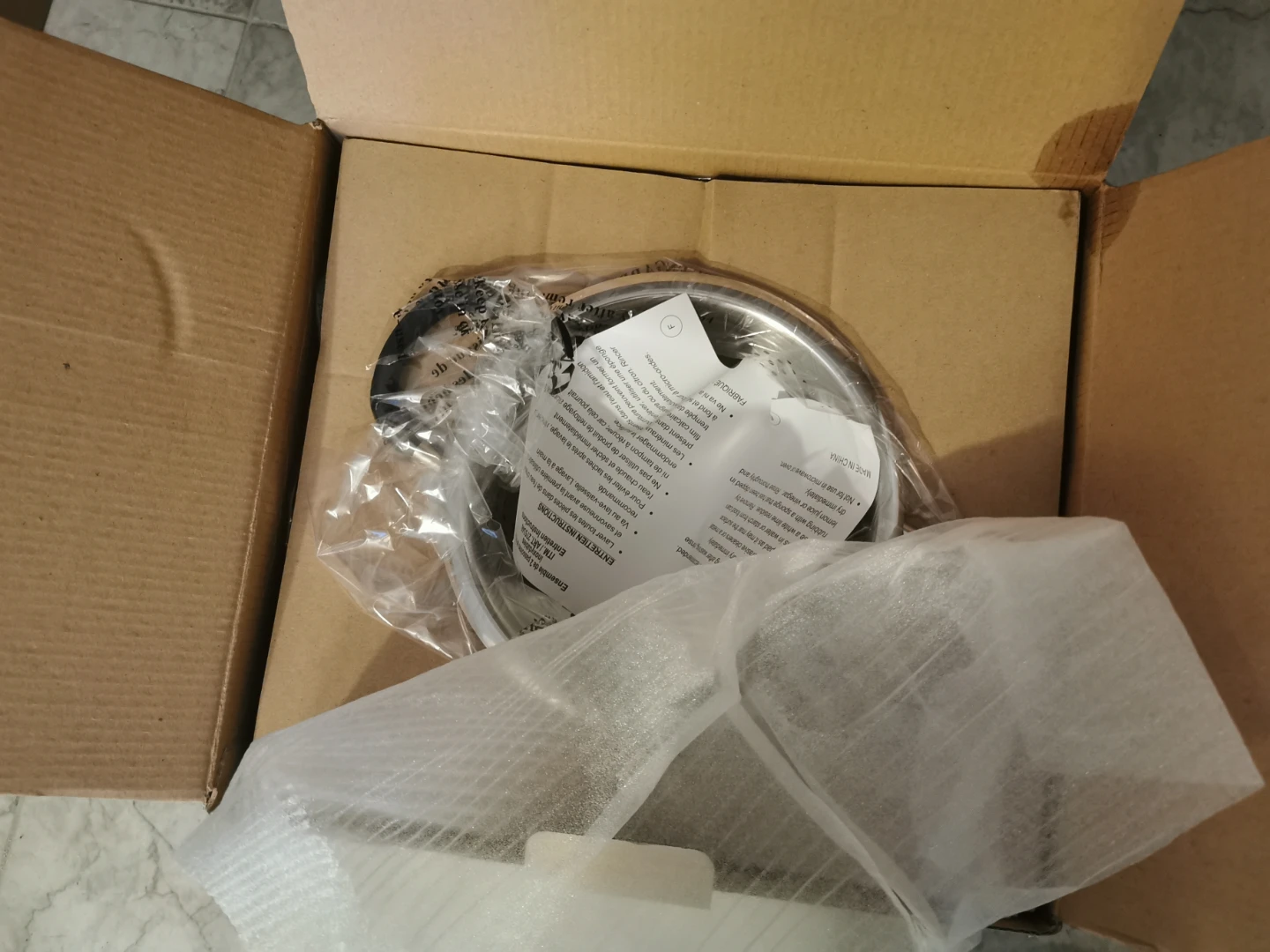 Set of 2 Stainless Steel Colanders (New) - photo 2