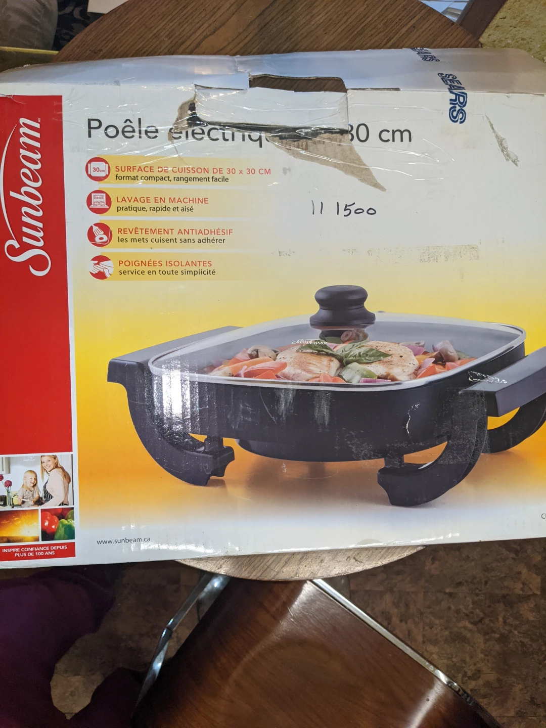 Sunbeam 12" Electric Skillet