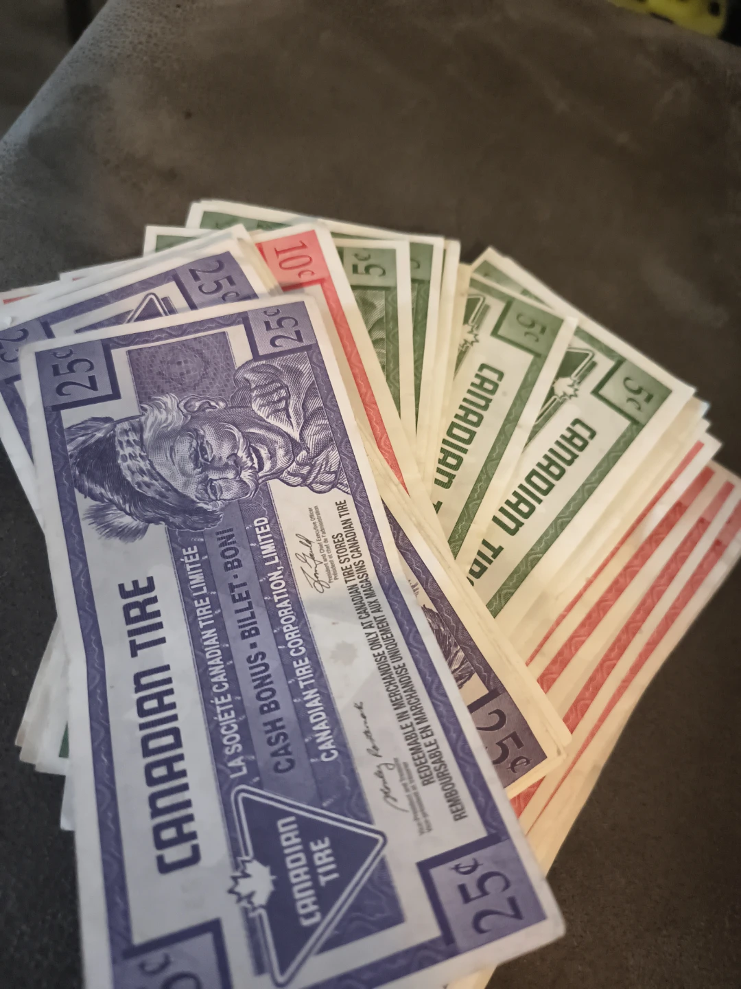 Canadian Tire Cash Bonus Script