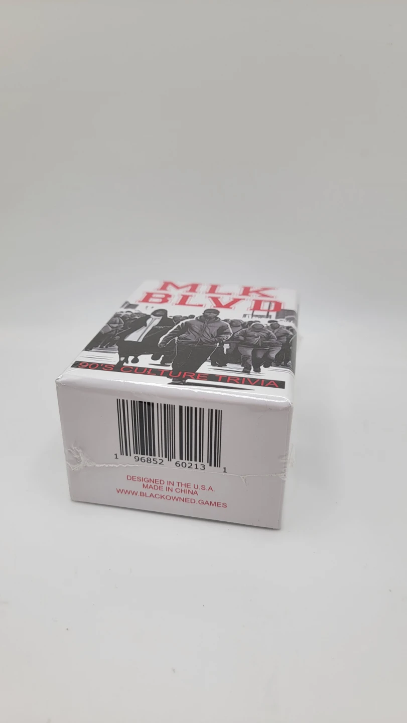 MLK Blvd 90's Culture Trivia Card Party Game by Lewis Renee - photo 4