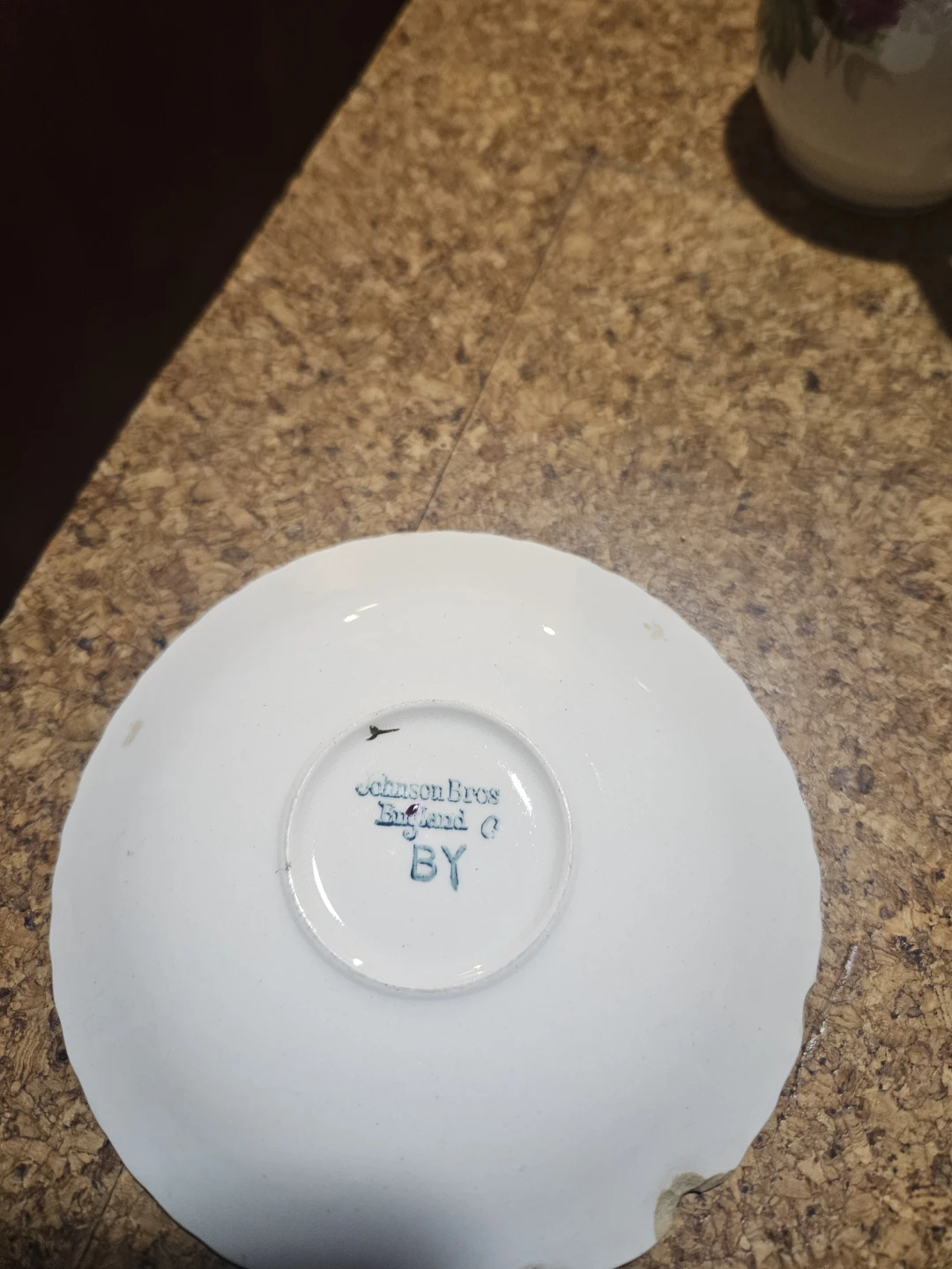 Johnson Bros England BY Mug and Saucer - photo 2