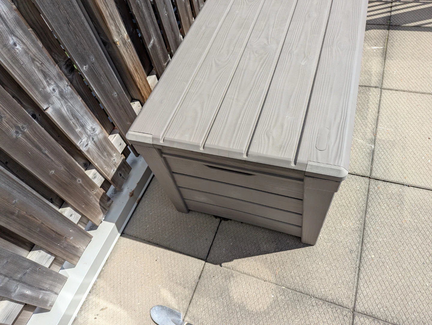 Grey Outdoor Storage Box - photo 4