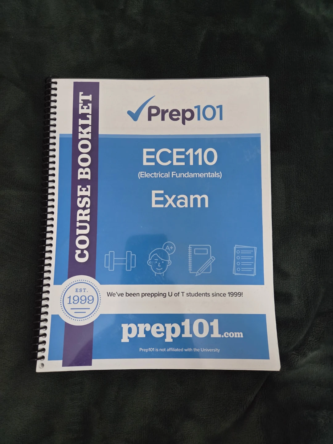 Prep101 ECE110 (Electrical Fundamentals) Exam Course Booklet