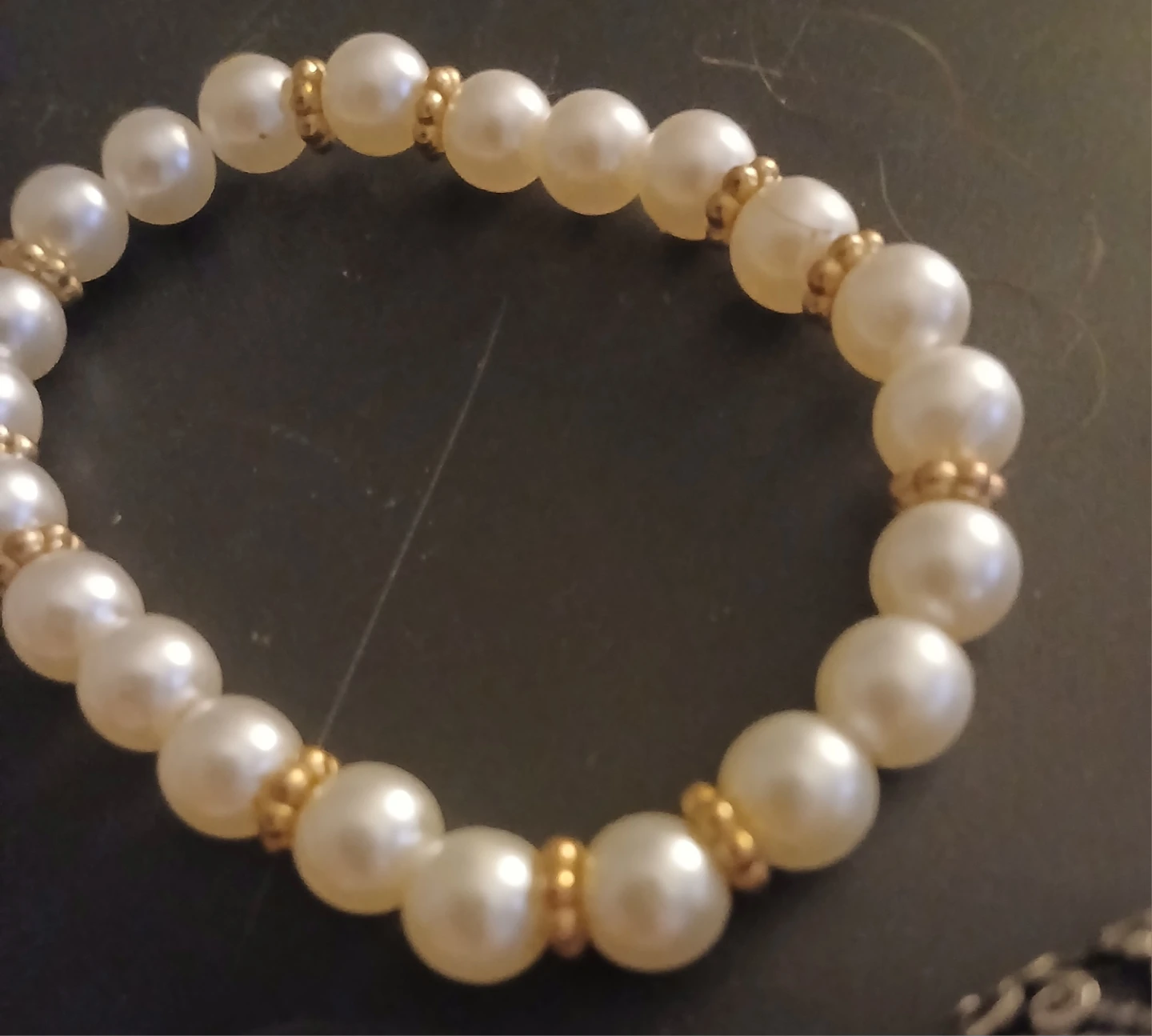 Pearl Ring and Bracelets Set - photo 3