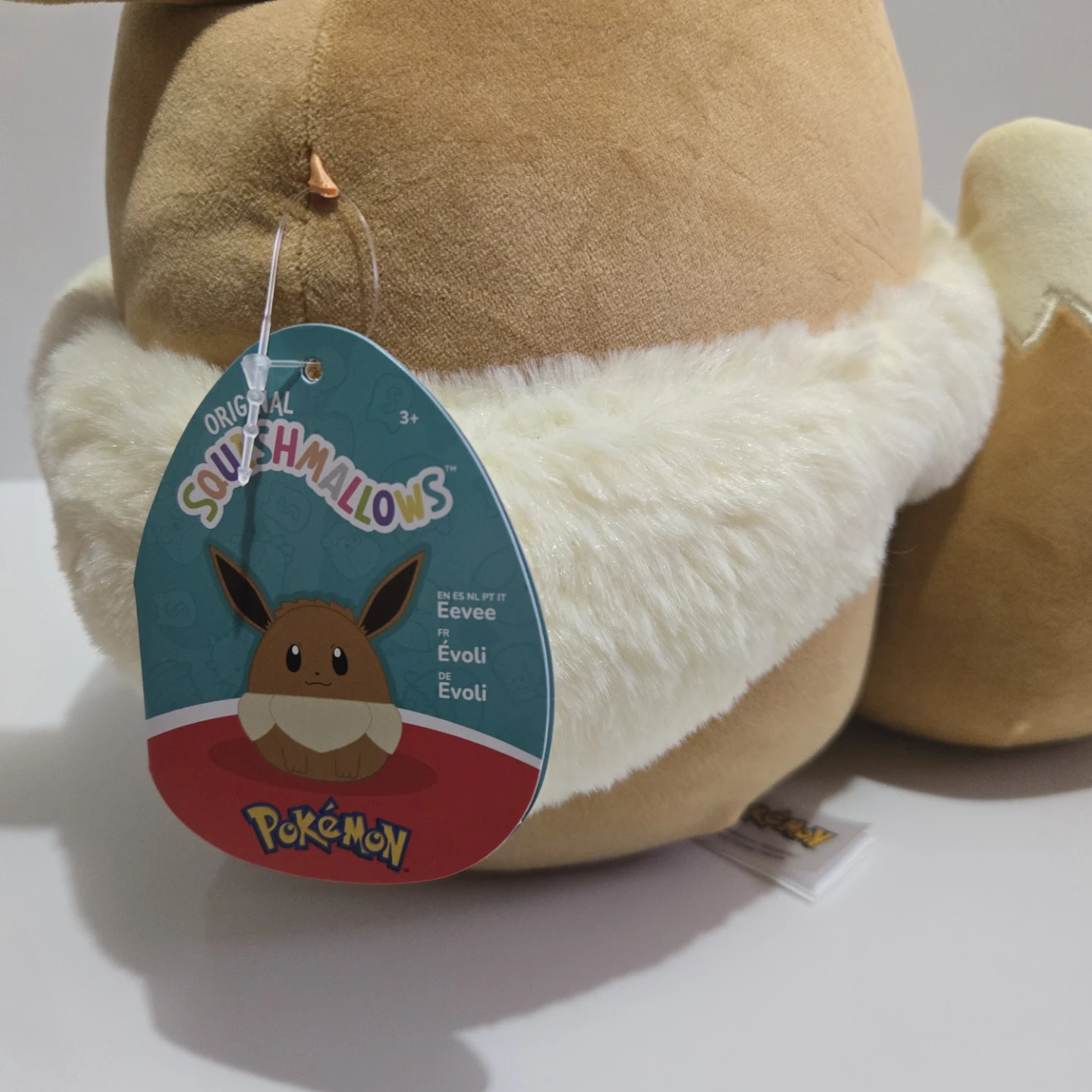 NEW. Squishmallows Eevee POKEMON Plush - photo 4