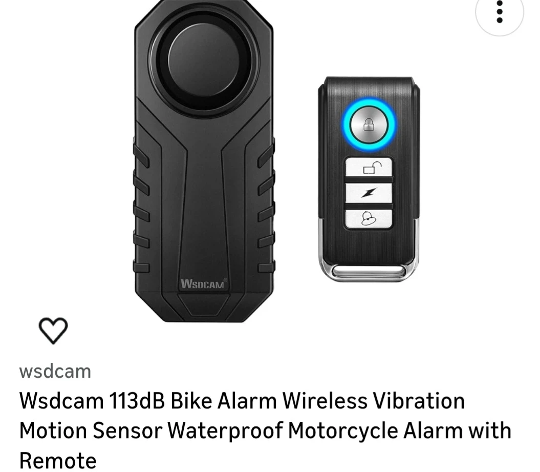 Bicycle Alarm with Remote - photo 2