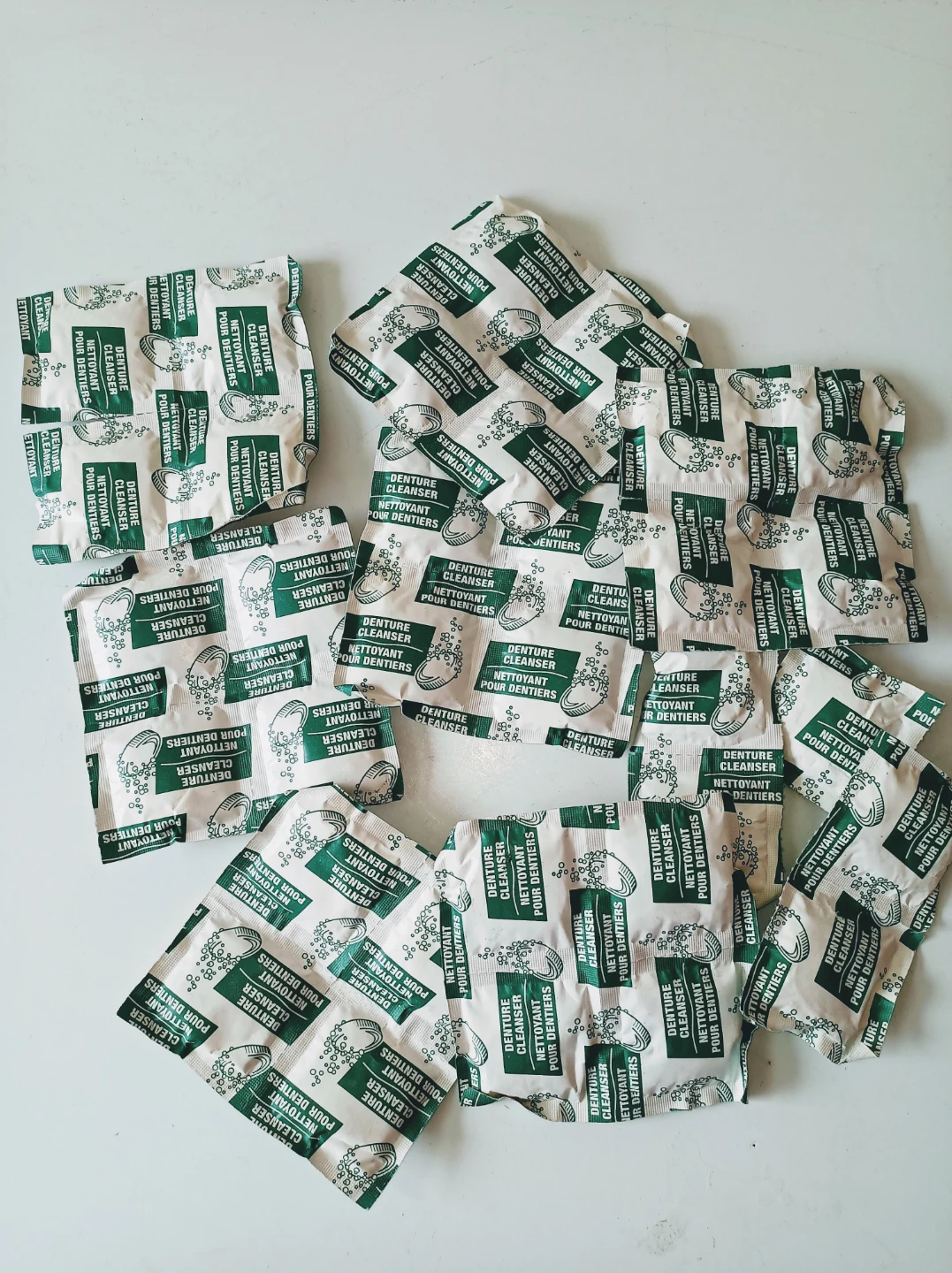 33pc~Equate Antibacterial Denture Cleanser Tablets