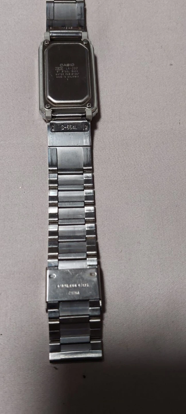 Casio LA-200 Watch - photo 4