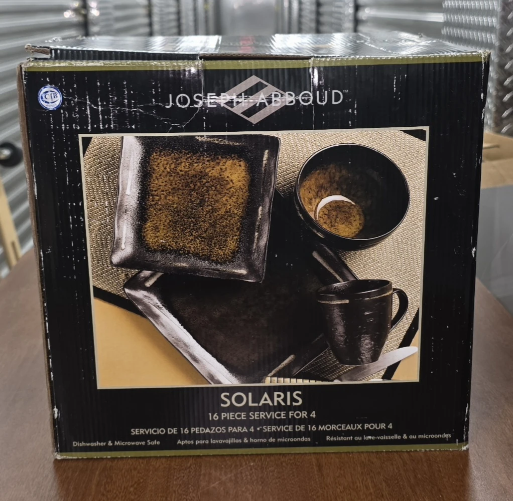 Joseph Abboud Solaris 16 Piece Dinnerware Set