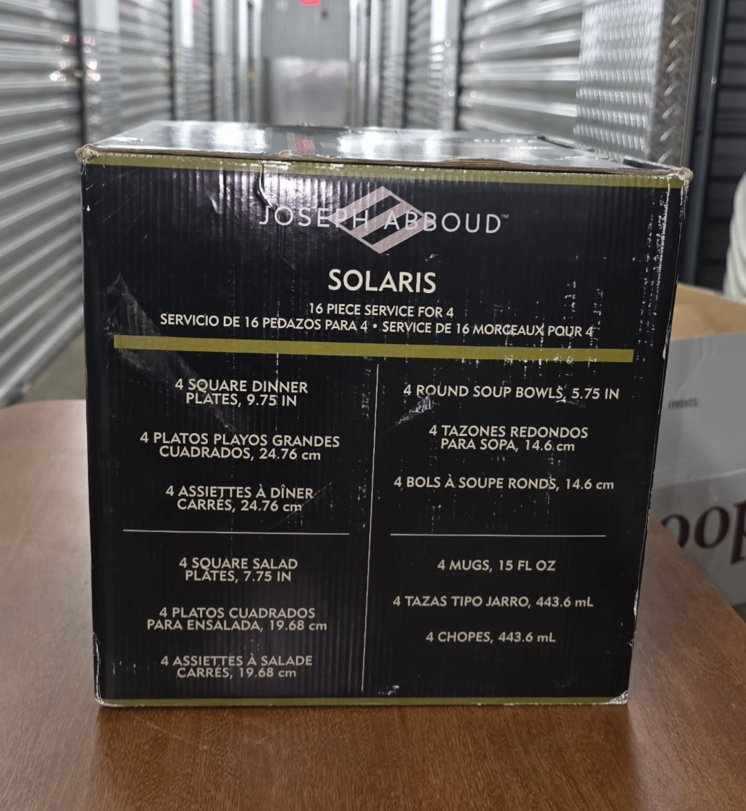 Joseph Abboud Solaris 16 Piece Dinnerware Set - photo 3