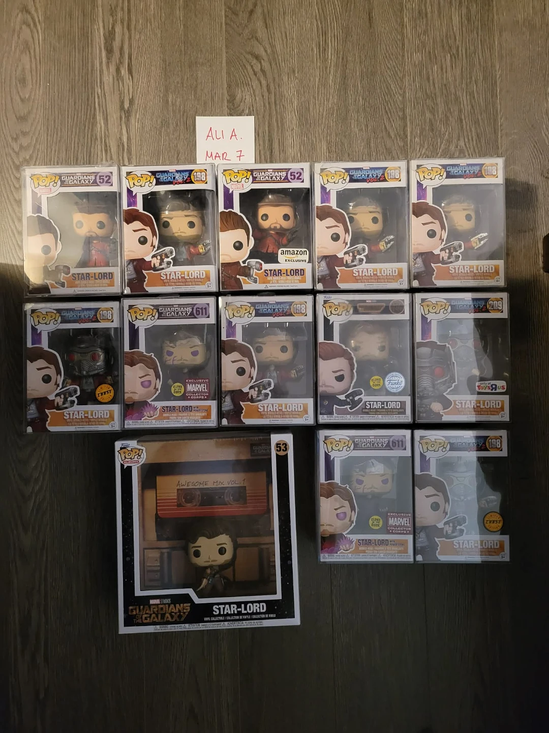 Funko Pop! Guardians of the Galaxy Star-Lord Figures
