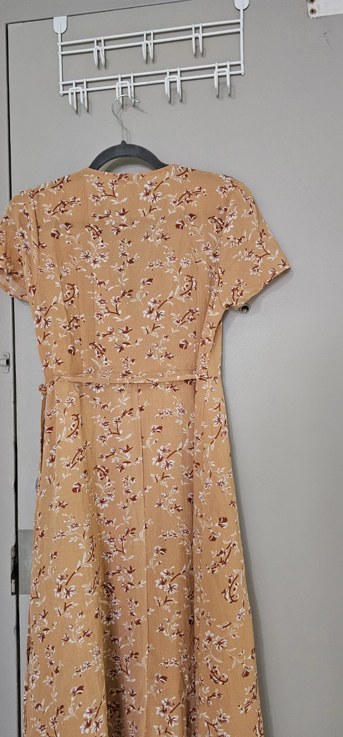 SHEIN Floral Wrap Dress Size M - photo 4