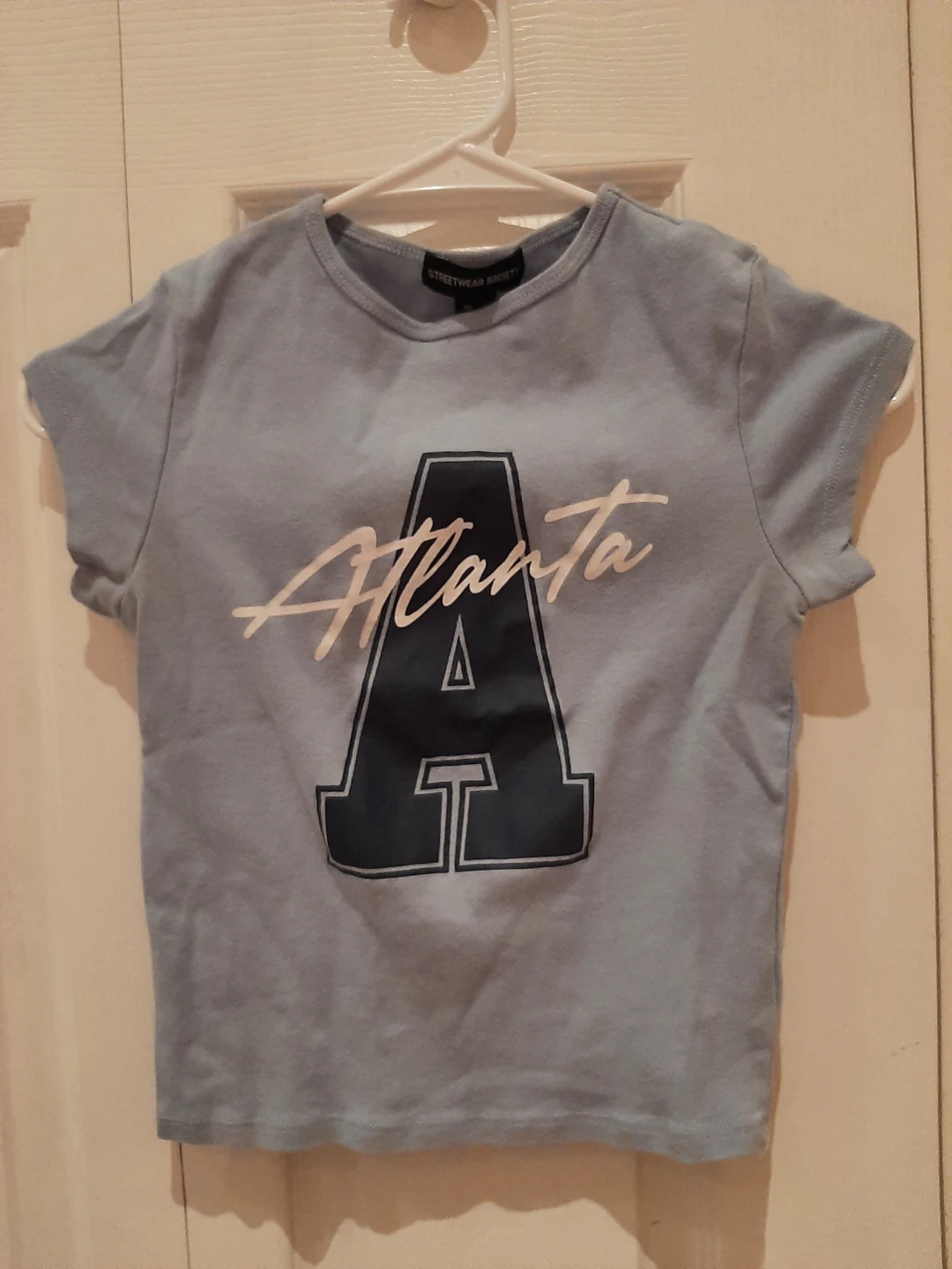 Streetwear Society Blue Atlanta Graphic T-Shirt