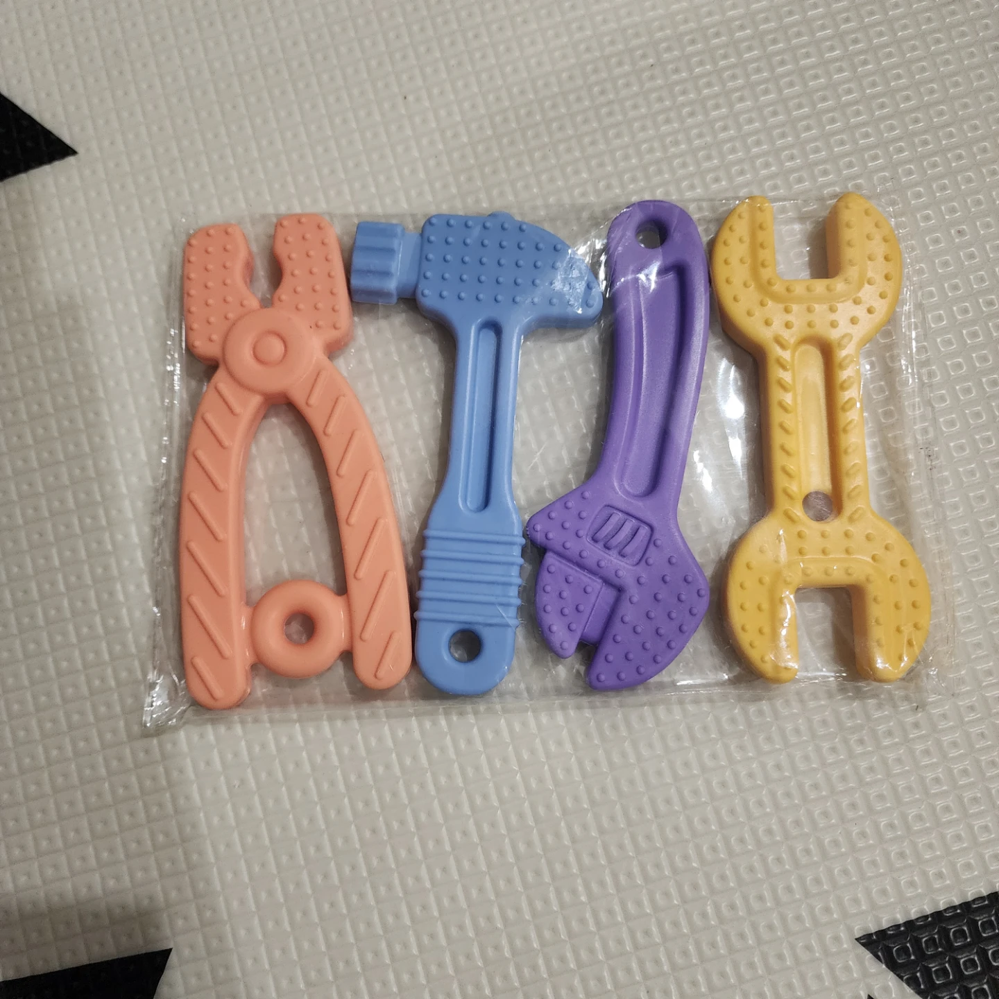 Silicon Toy Tool Set - Pliers, Hammer, Wrenches