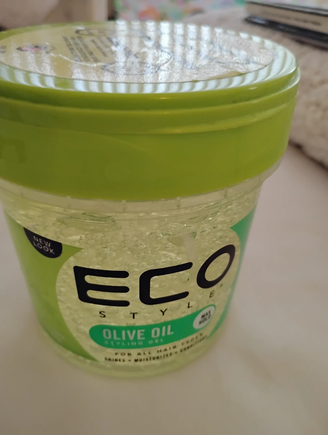 ECO Style Olive Oil Styling Gel 3/4 full