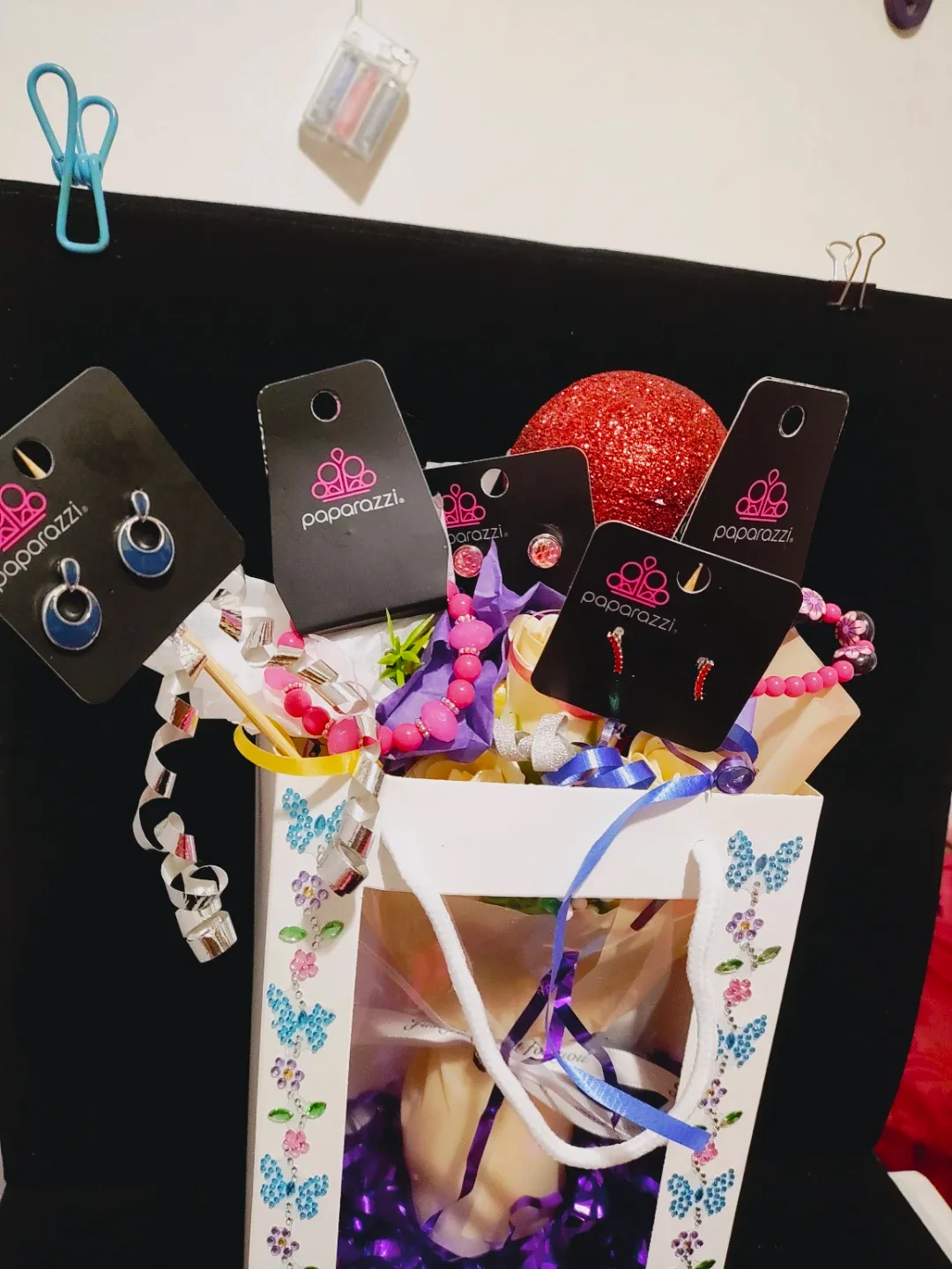 🌱 Jewelry gift bagl Little girls  light up Bouquet new - photo 2