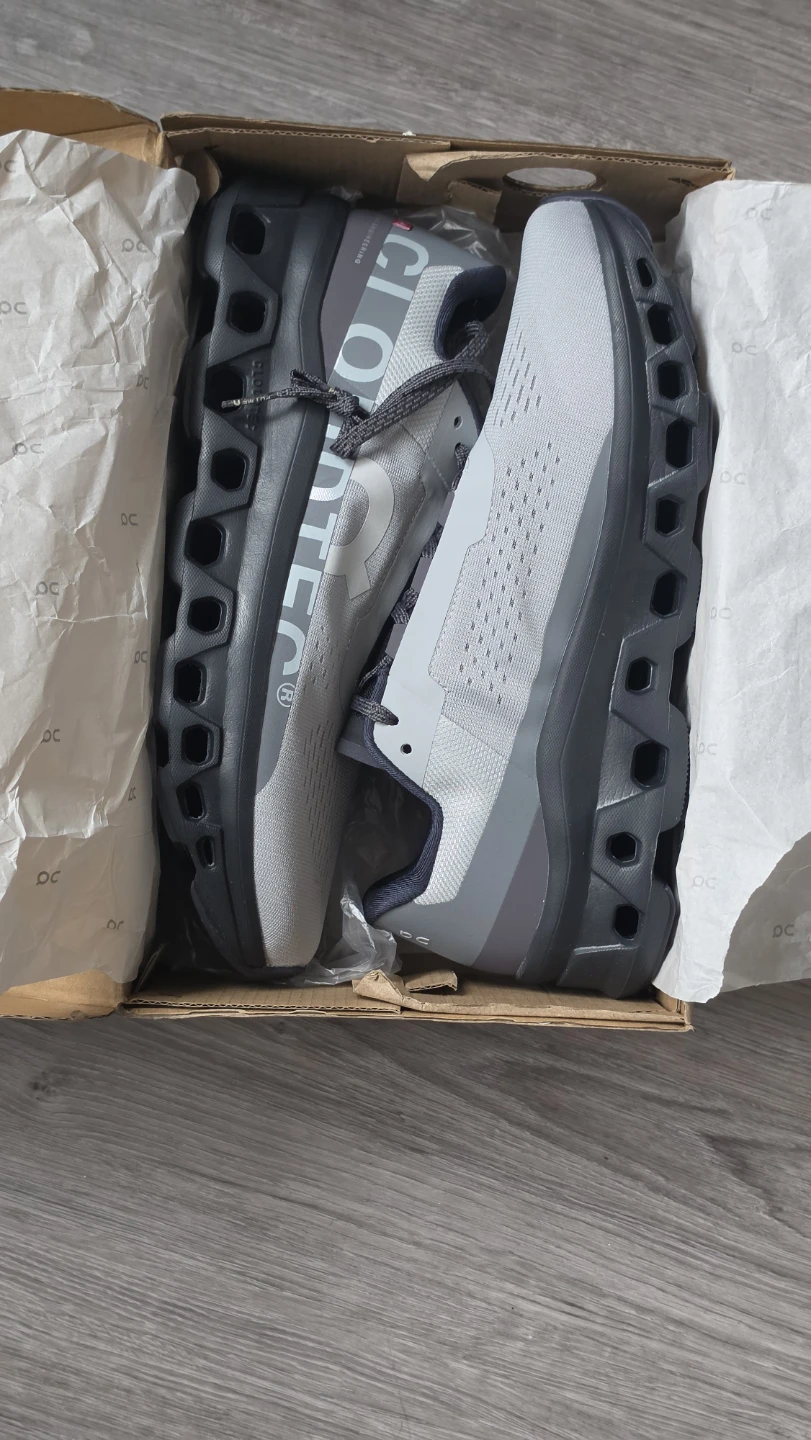 On cloud shoes