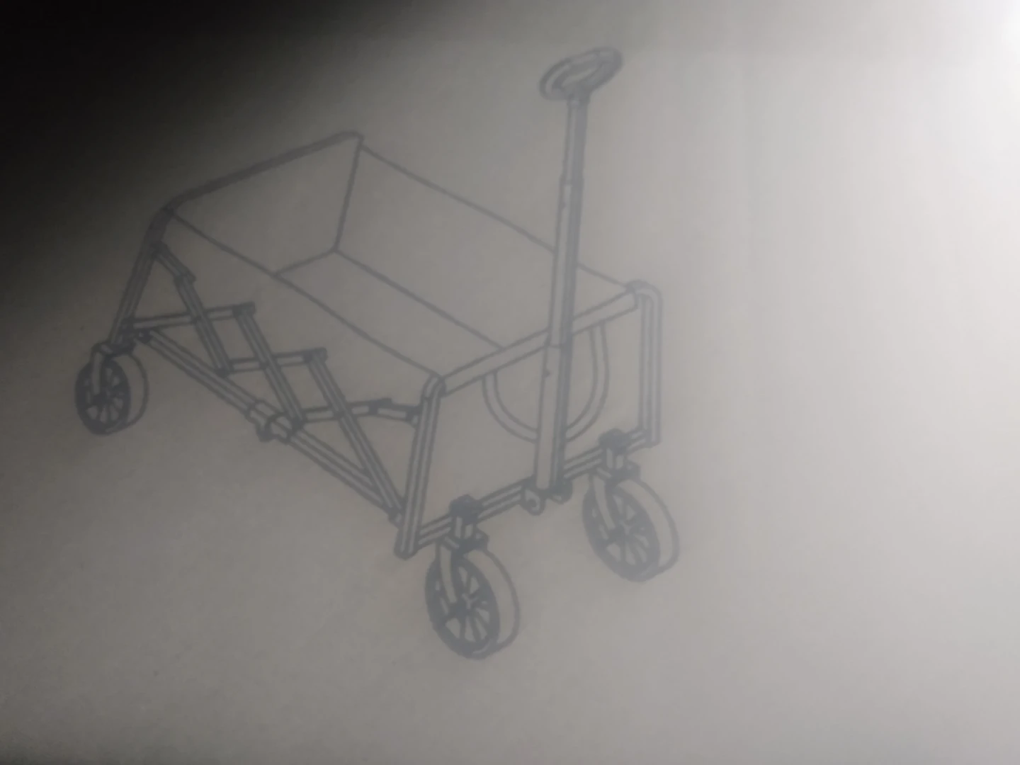 BNIB Folding Wagon Cart