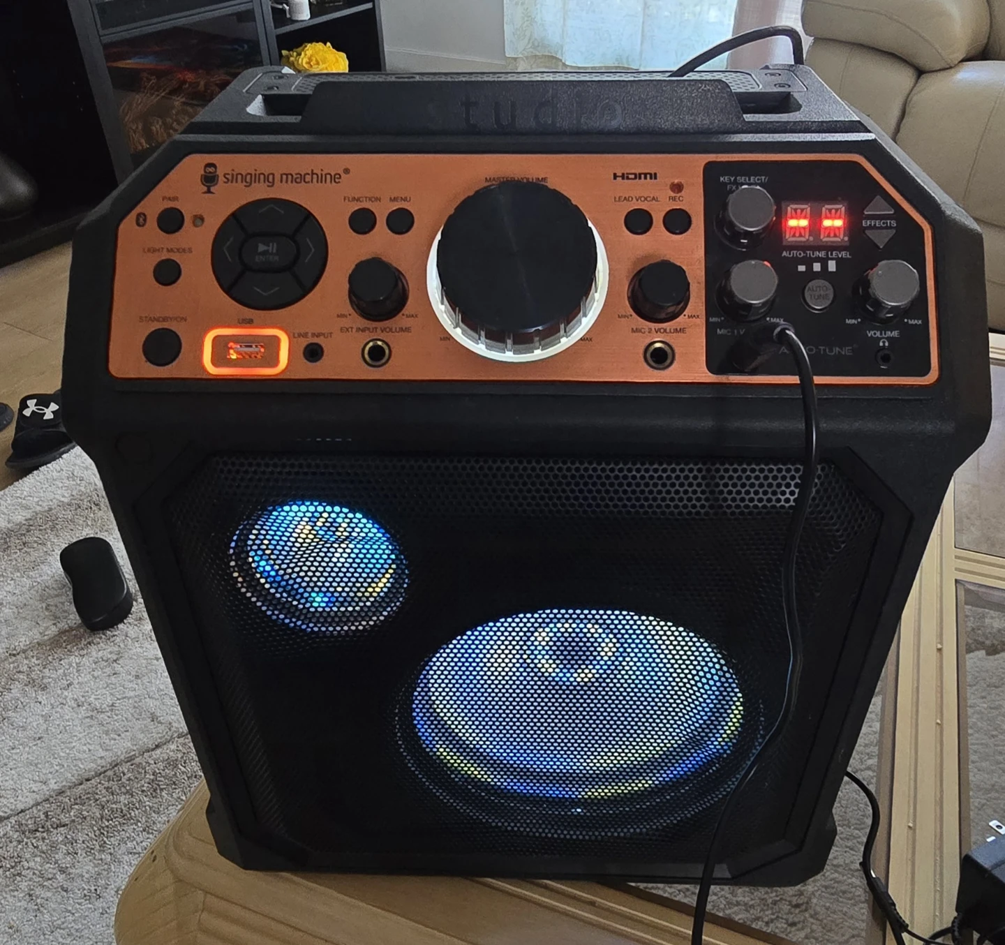 Singing Machine Bluetooth Karaoke System