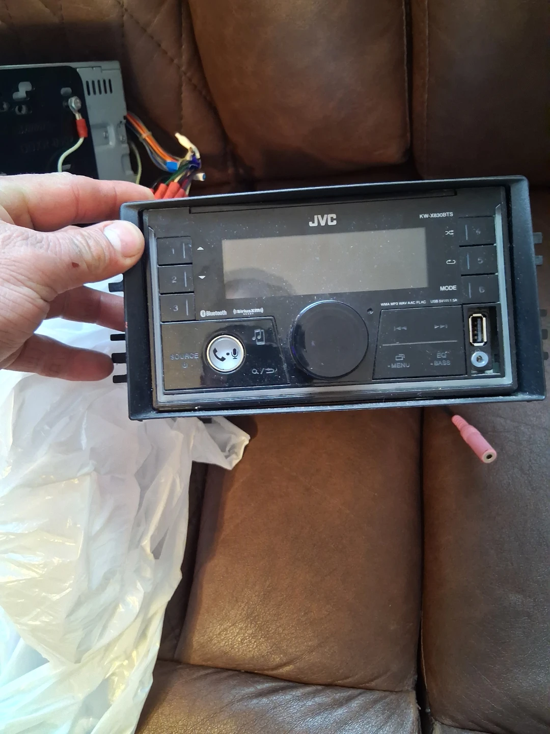 JVC KW-X830BTS Bluetooth Car Stereo Receiver