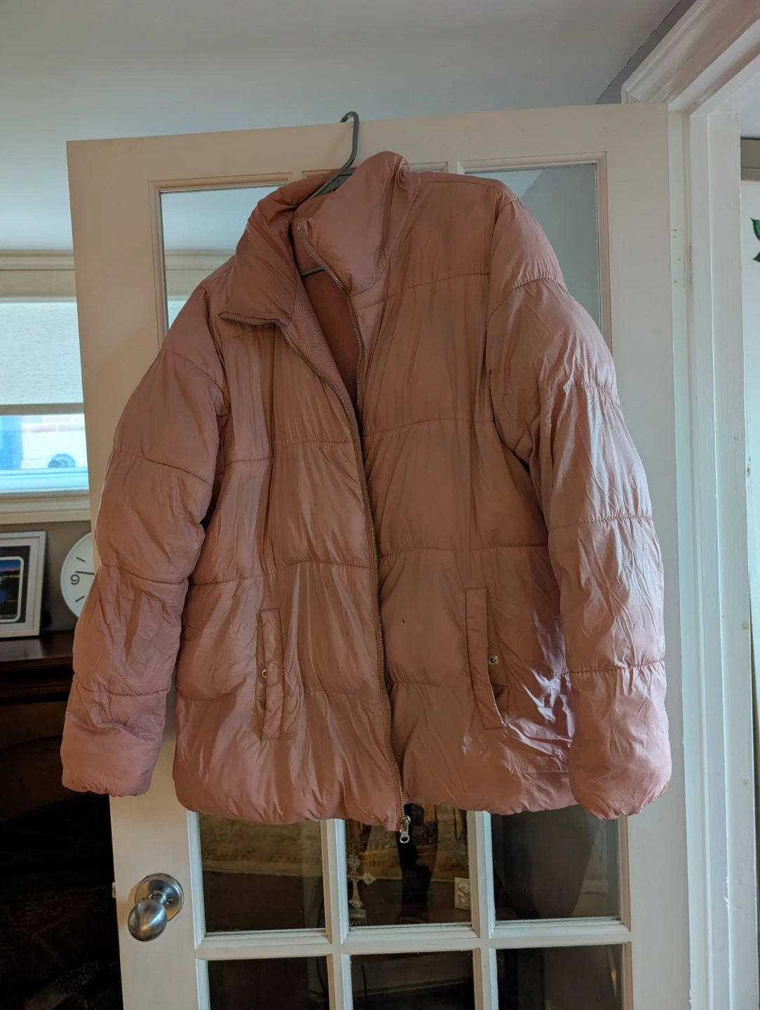 Pink Puffer Jacket