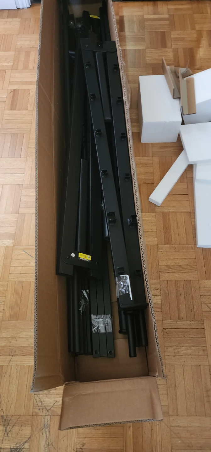 Black Metal Bed Frame - photo 2