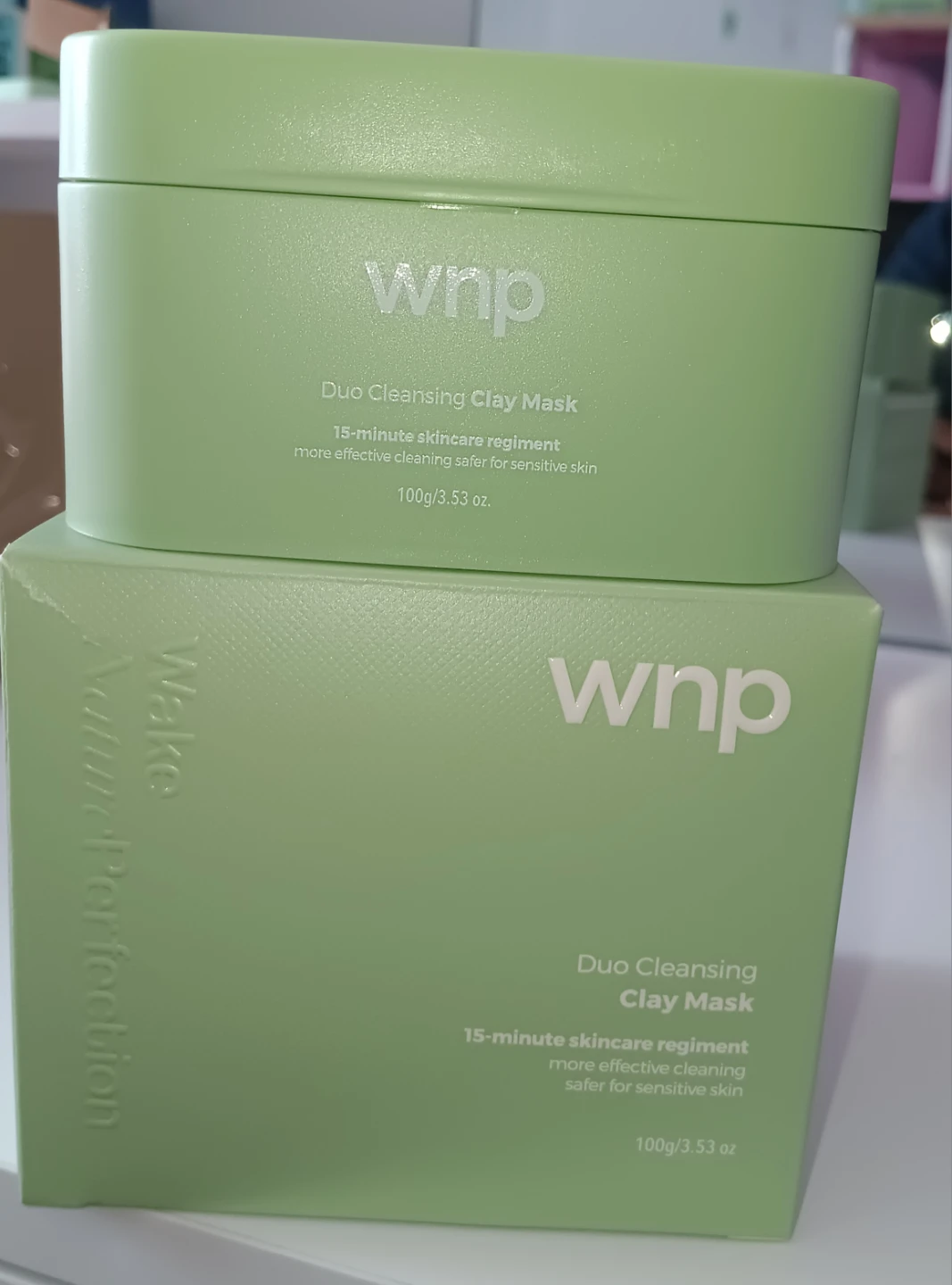 WNP Duo Cleansing Clay Mask - 100g/3.53 oz - photo 3