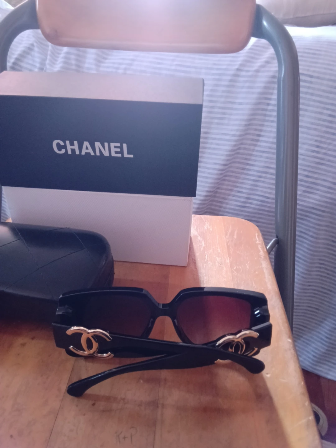 Chanel Women's Sunglasses with Case and Box