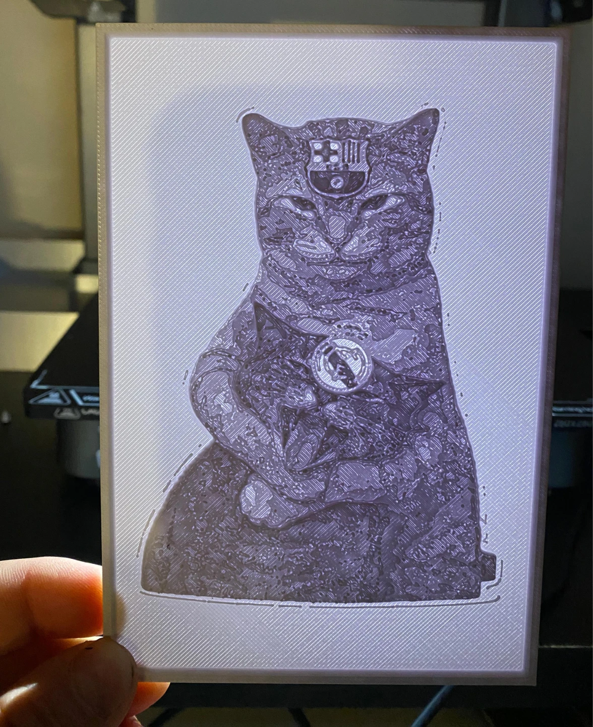 Light Up Photo Display Frame - Cat Theme - photo 5
