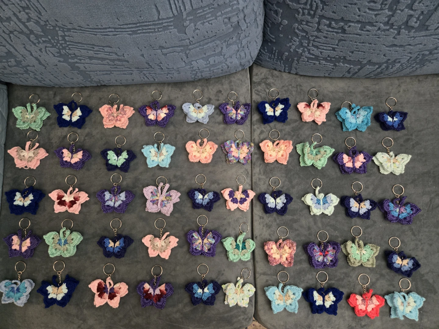 Butterfly keychain