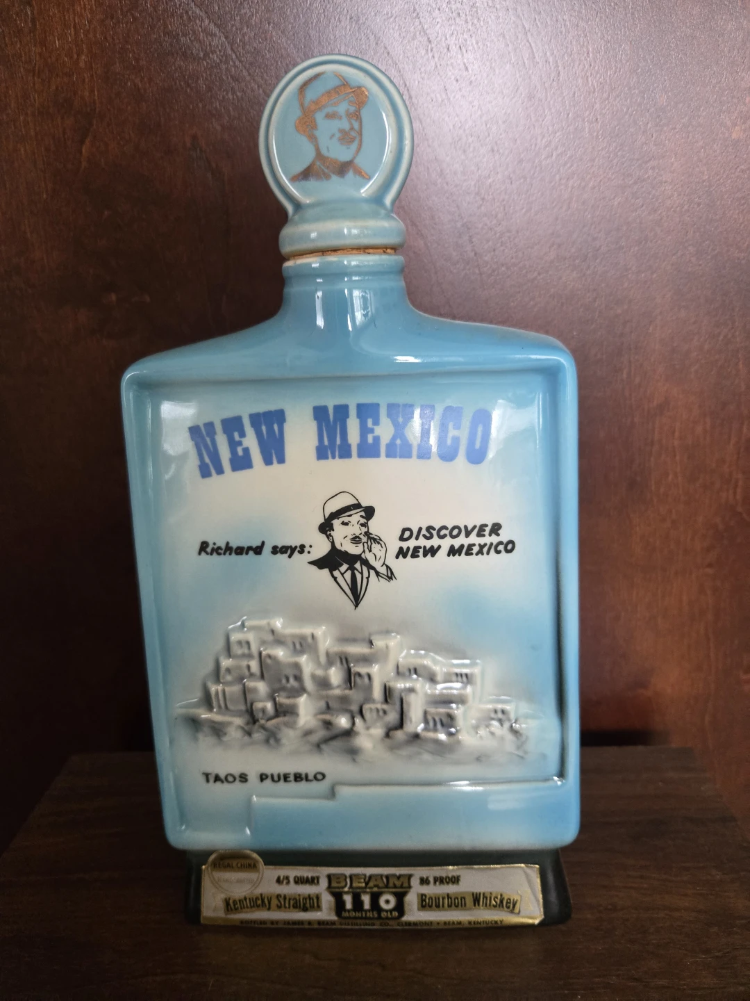 Beam "Discover New Mexico" Bourbon Whiskey Decanter - photo 2