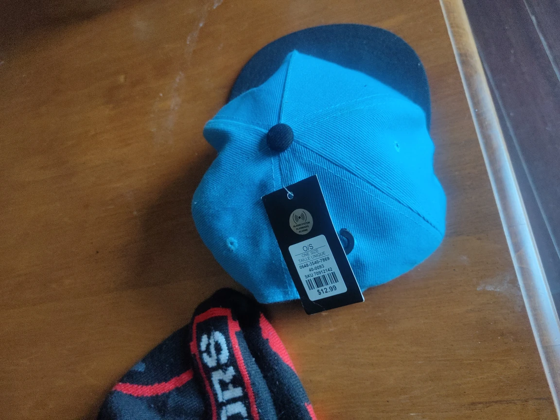 Toronto Raptors Beanie and Blue Snapback Hat - photo 2