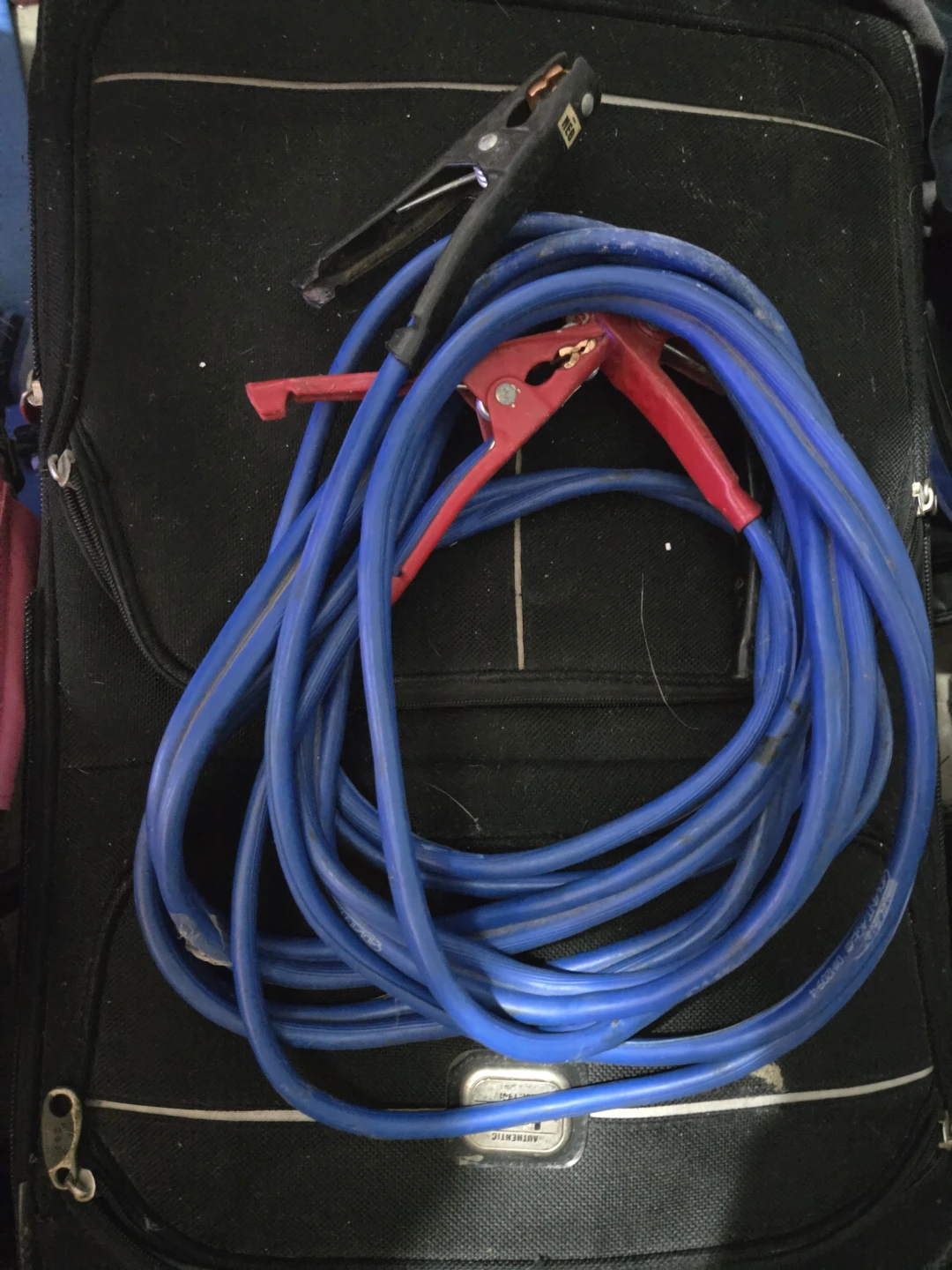 Blue Jumper Cables