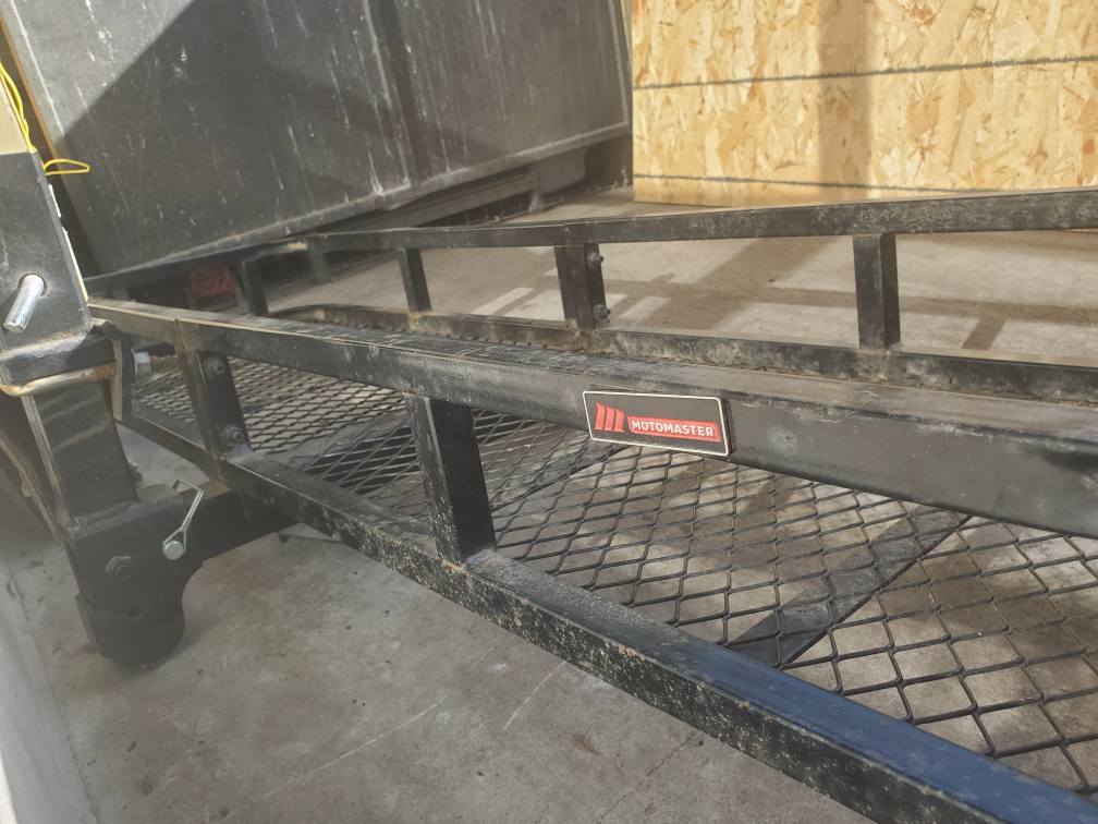 MotoMaster Hitch Basket, Steel with Folding Shank - photo 3