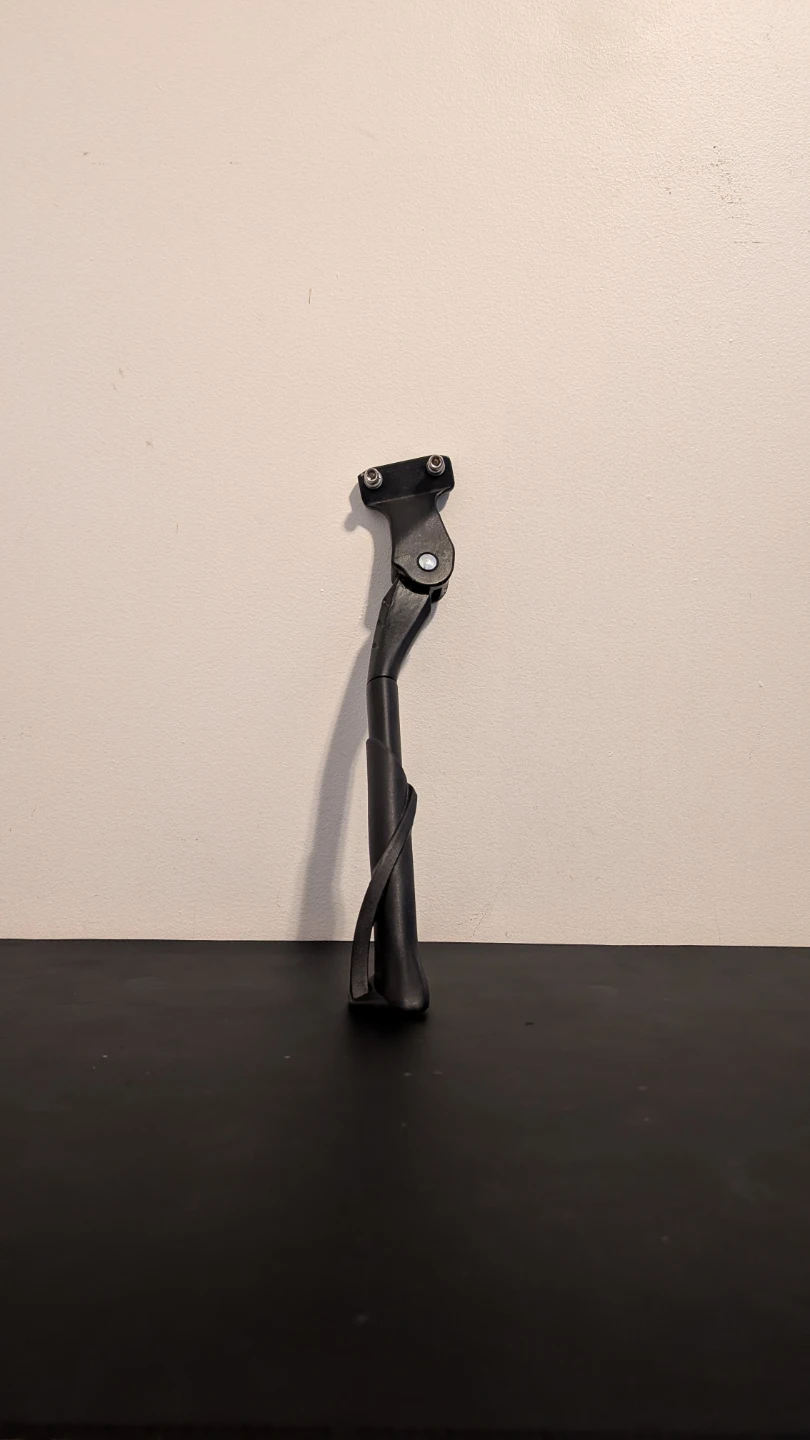 Black Adjustable Bicycle Kickstand