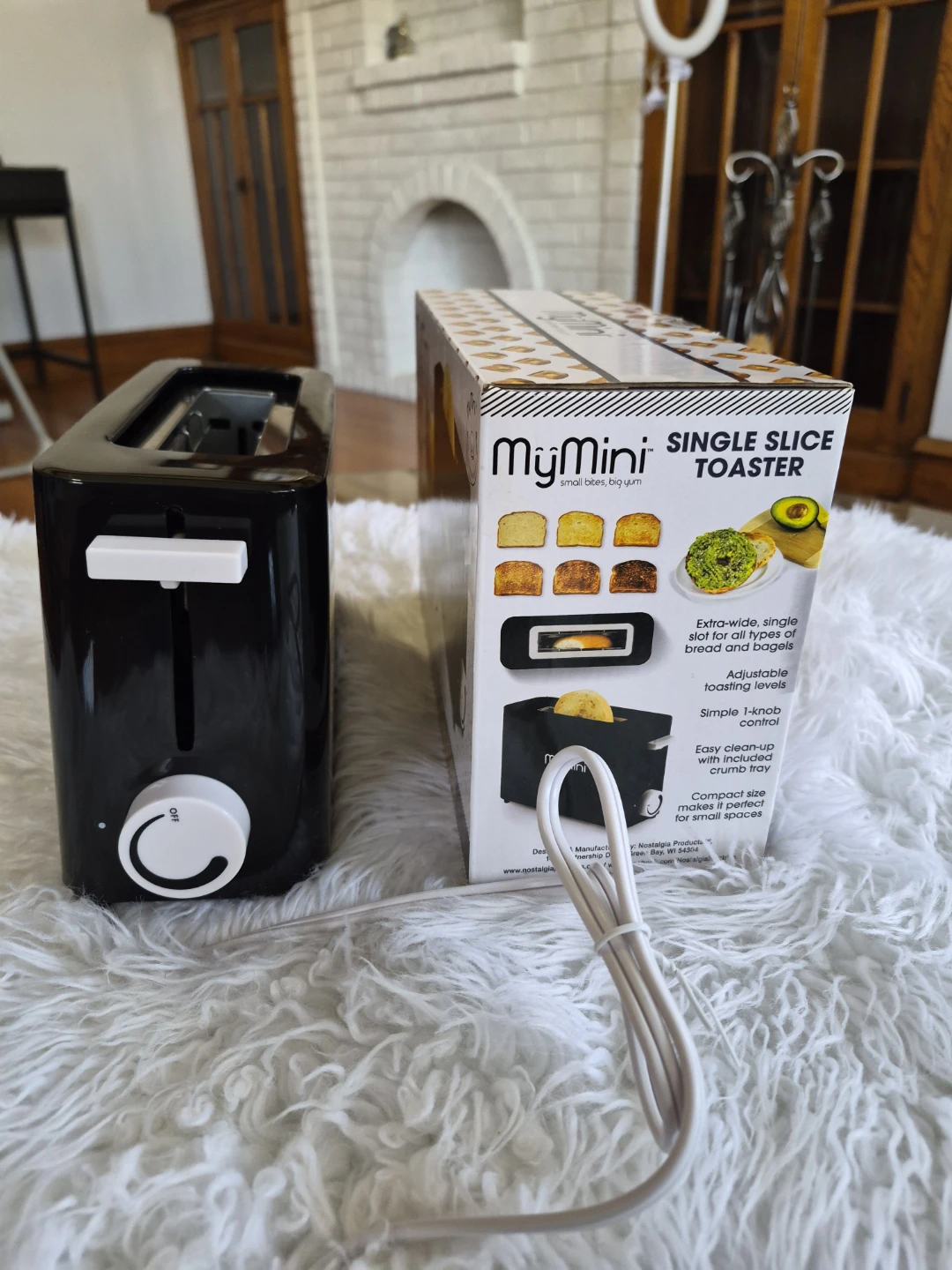 MyMini Single Slice Toaster - photo 3