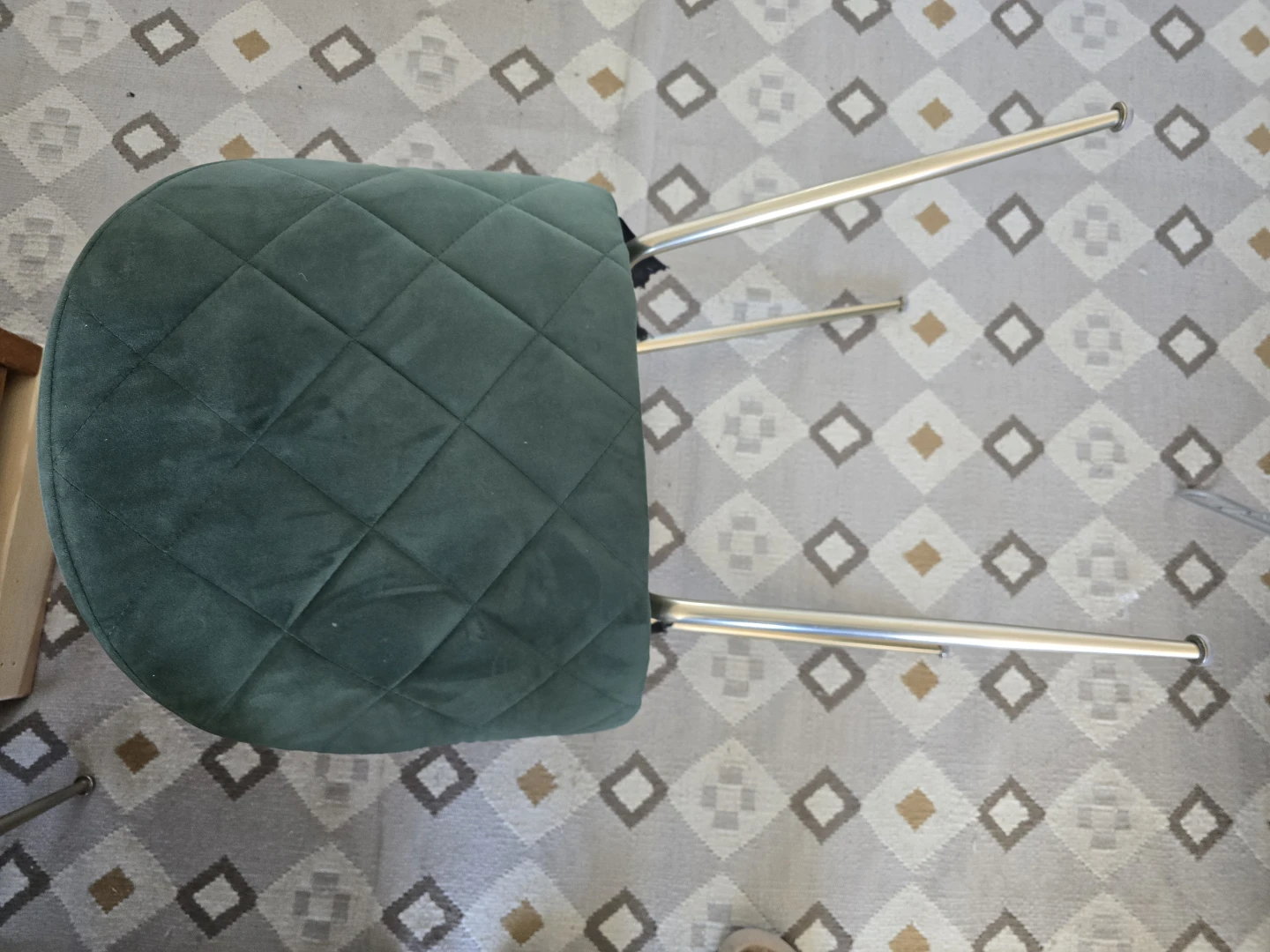 Green Velvet Accent Chairs [4] - photo 2