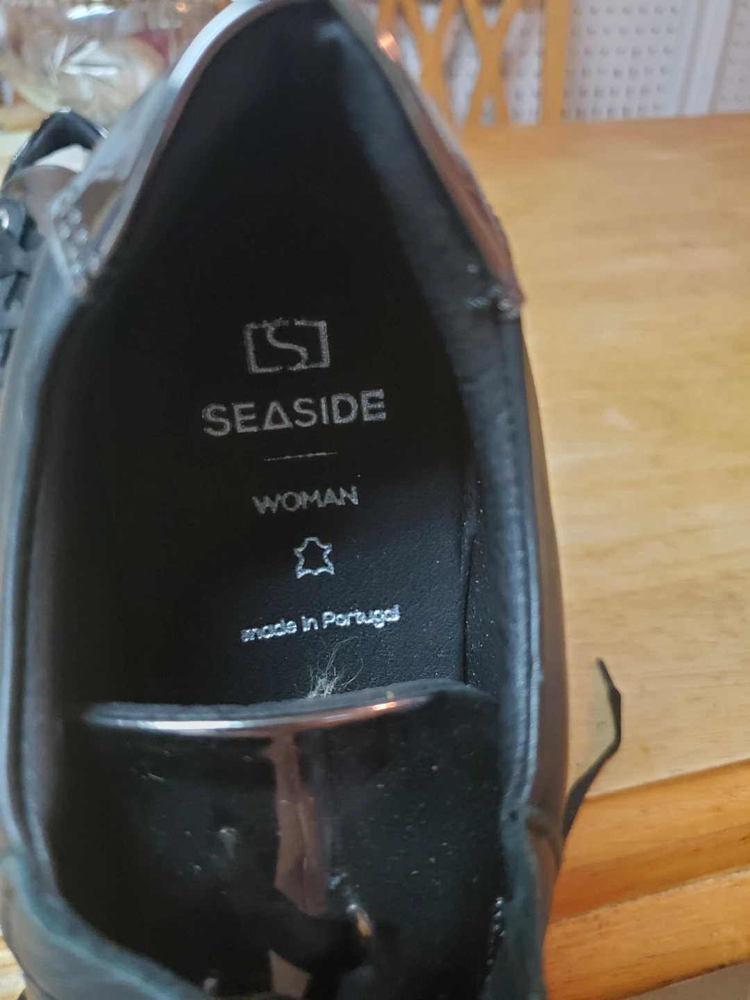 Seaside Woman Black Wedge Sneakers - photo 3