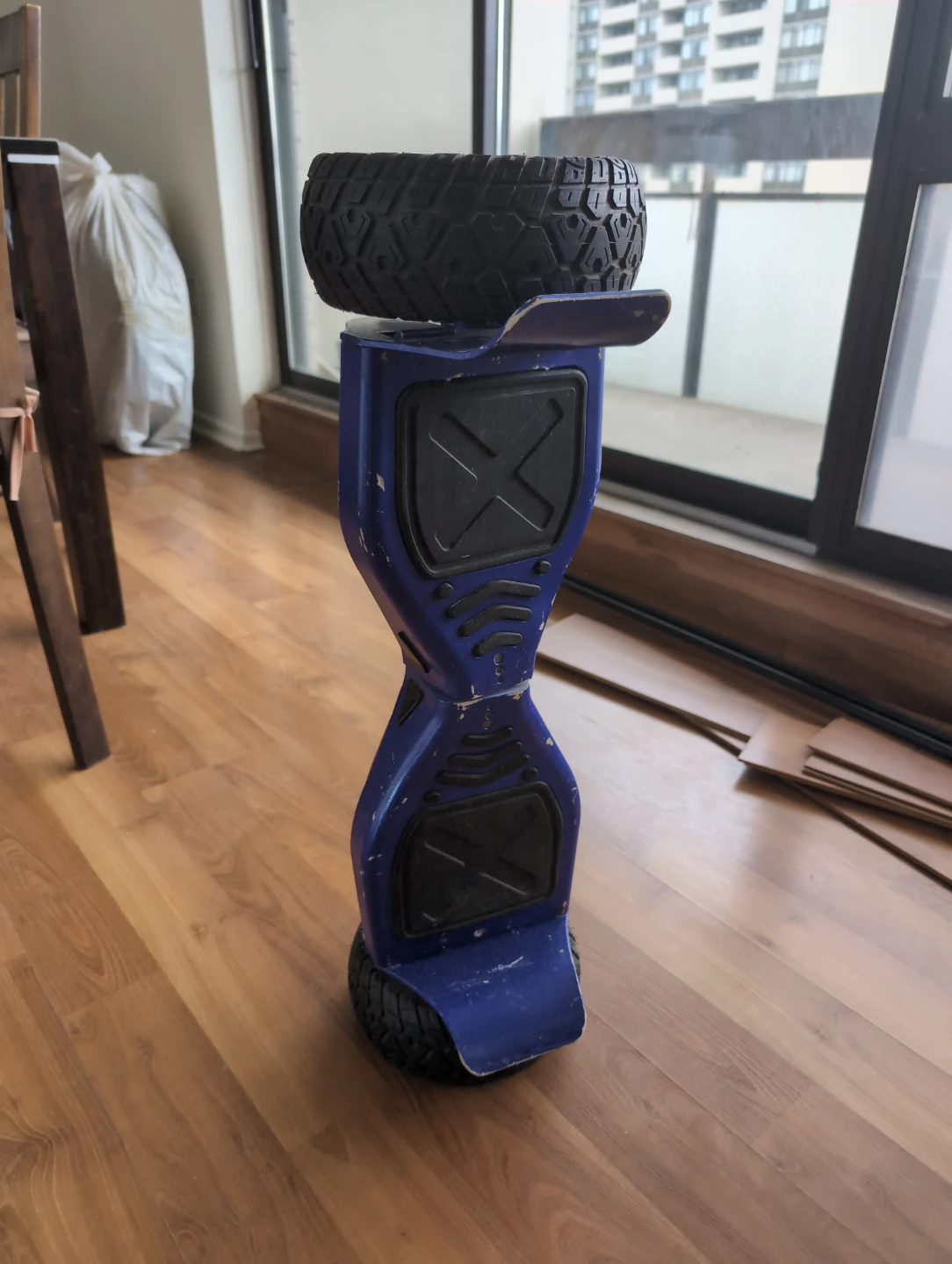 Blue Hoverboard Self-Balancing Scooter - photo 2