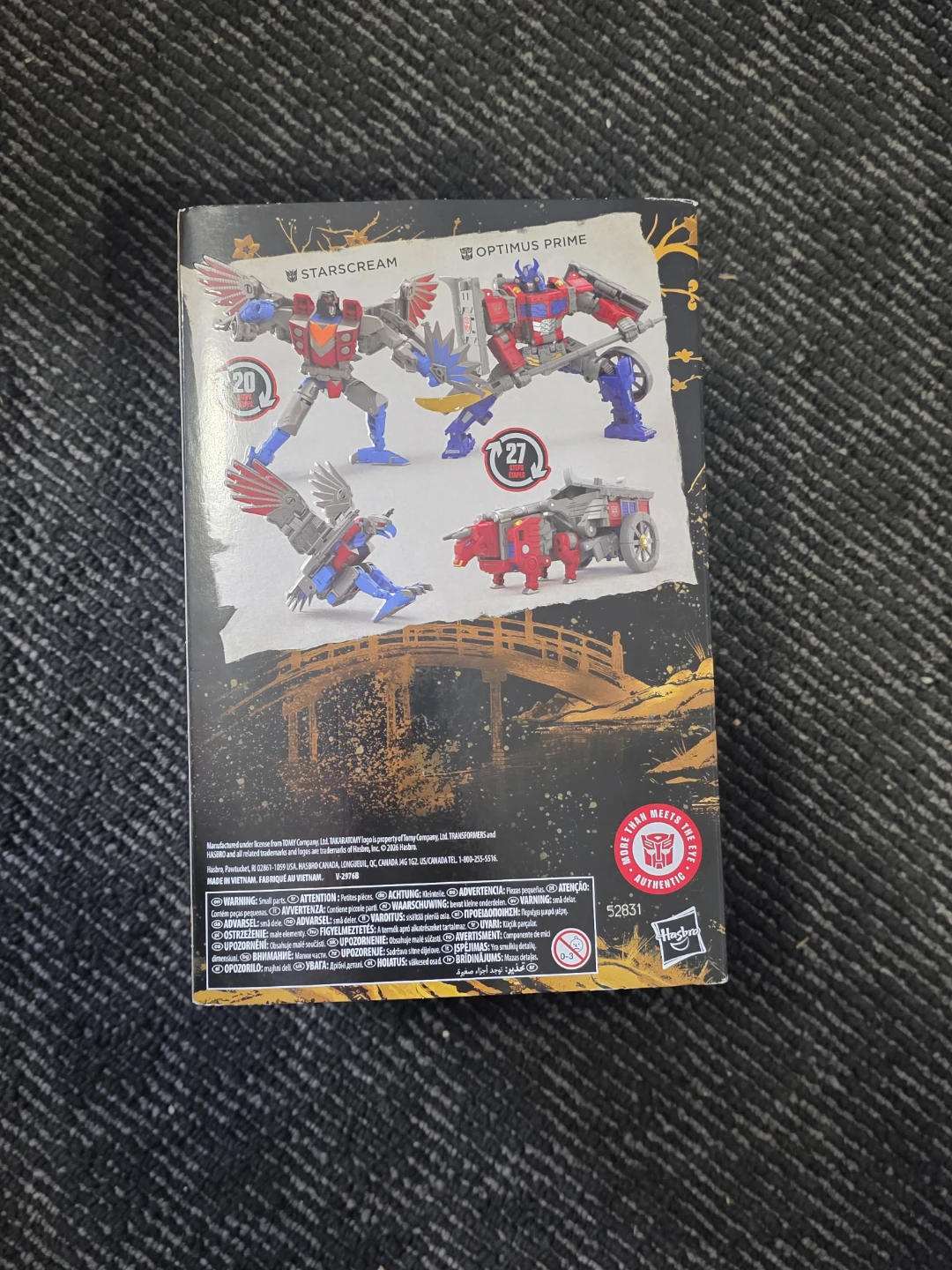 Transformers Optimus Prime & Starscream Action Figure Set - photo 3